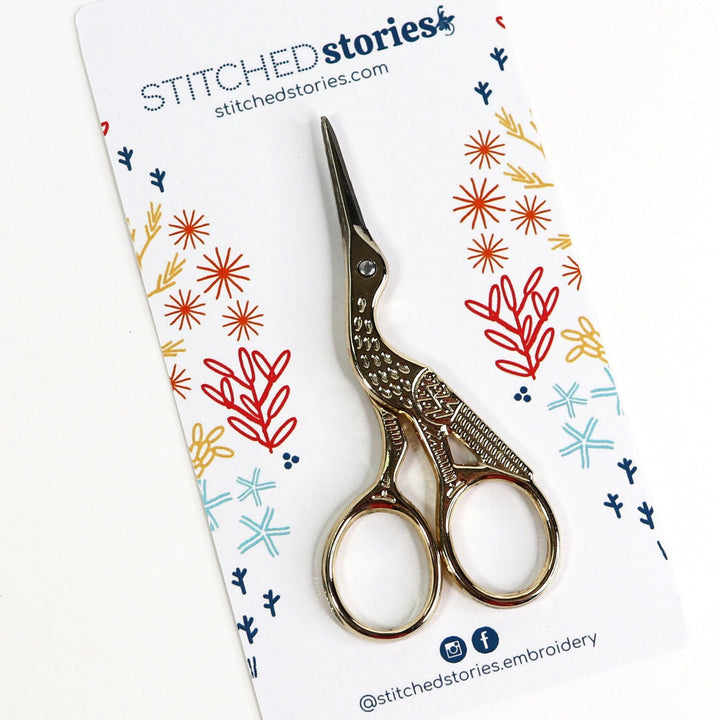 Scissors: Stork - Stitched Stories