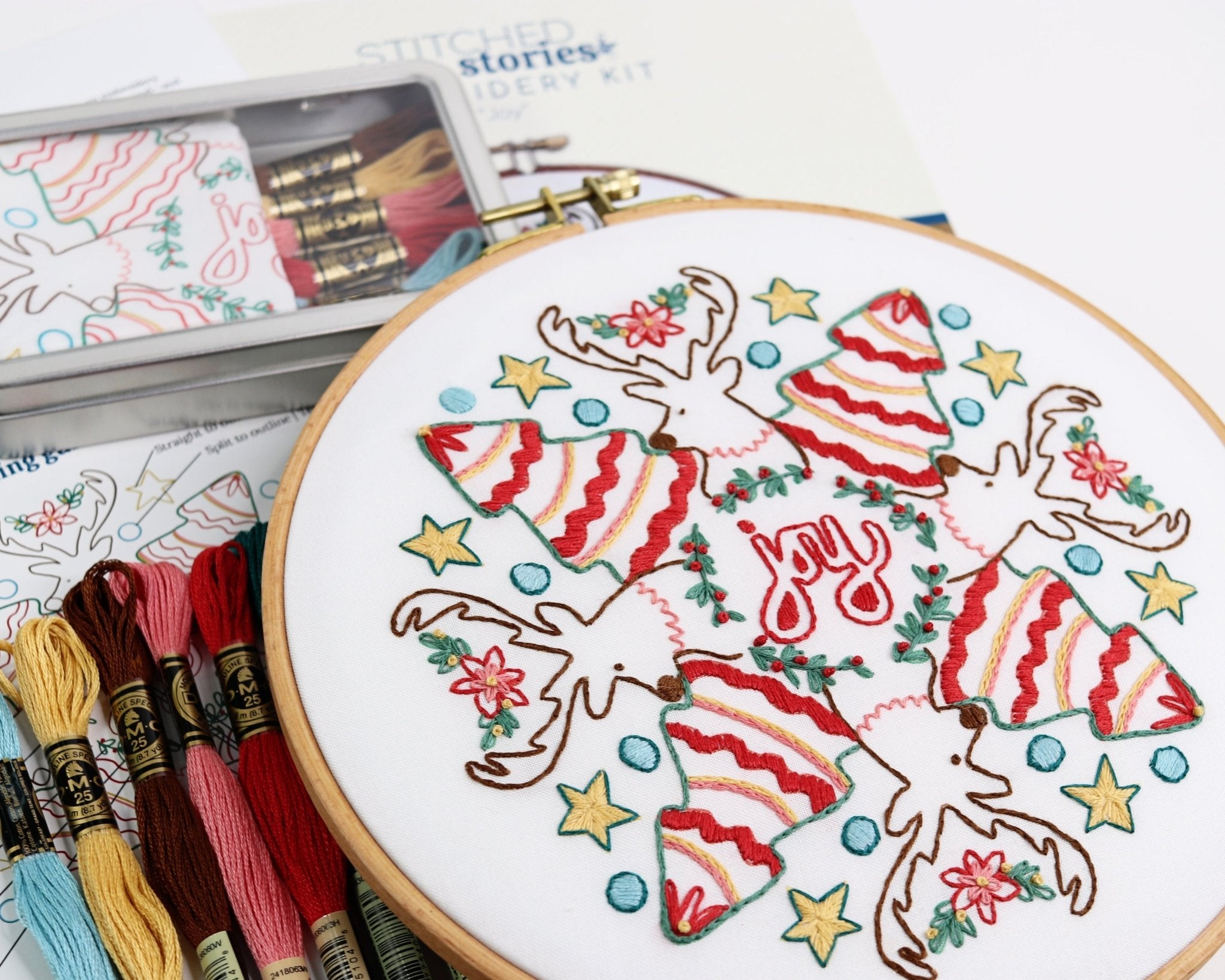 Mandala-Styled Embroidery Kits and Patterns - Stitched Stories