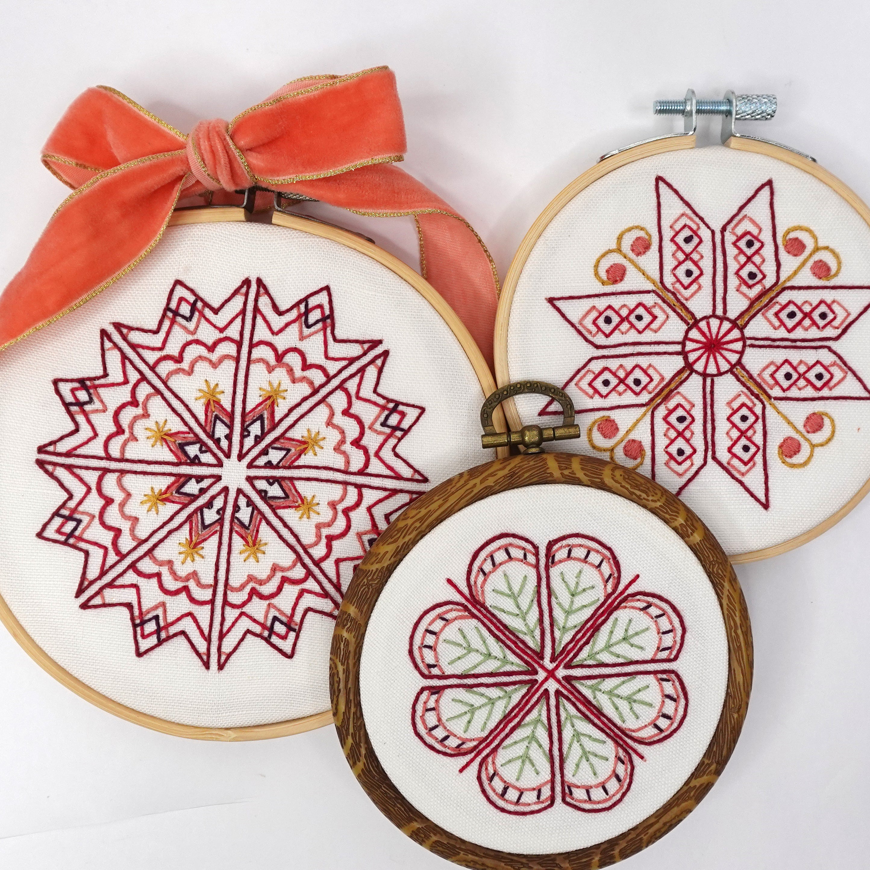 Stick & Stitch Motifs: Scandi Medallions