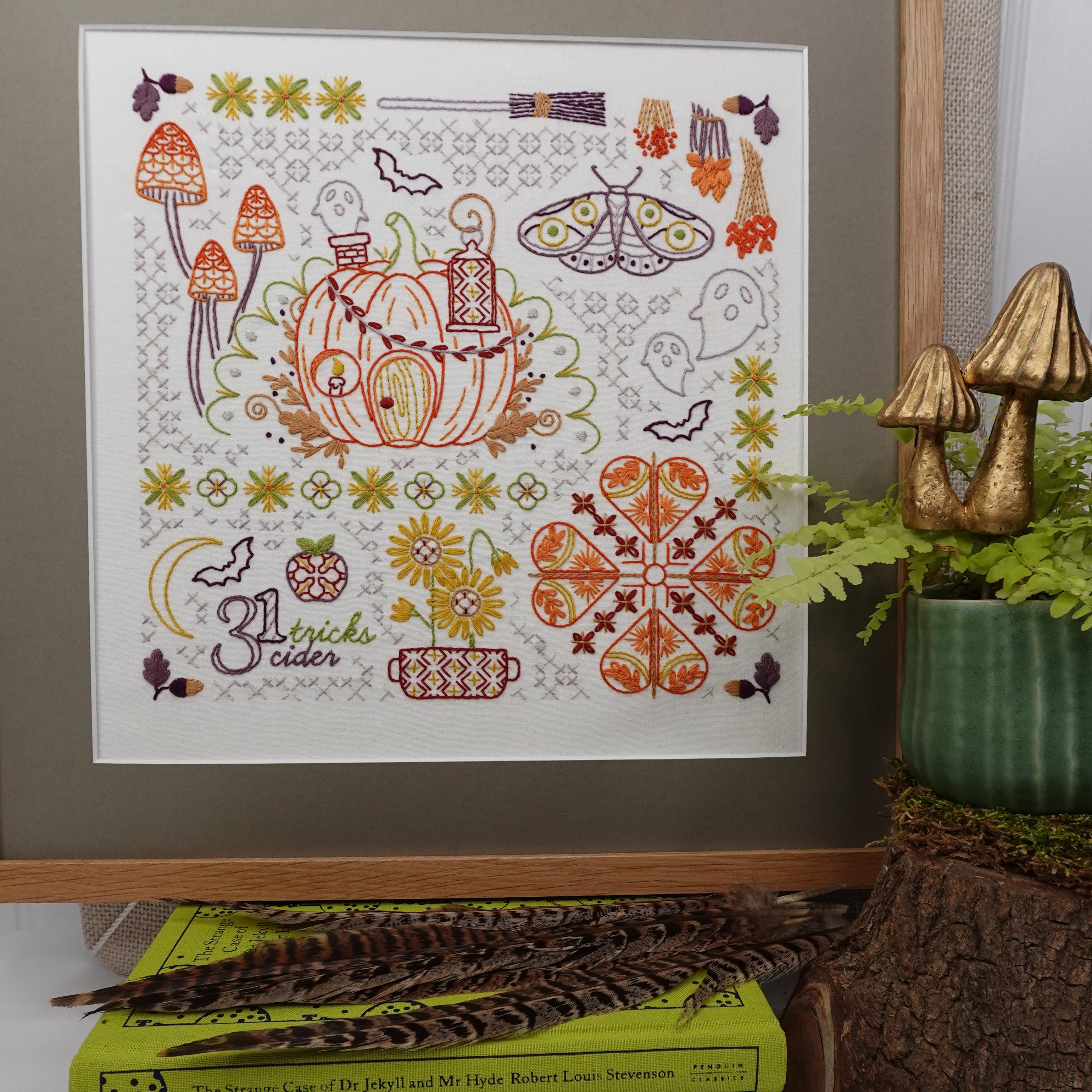 Motif Sampler Trio Sampler Embroidery Pattern Bundle of 3