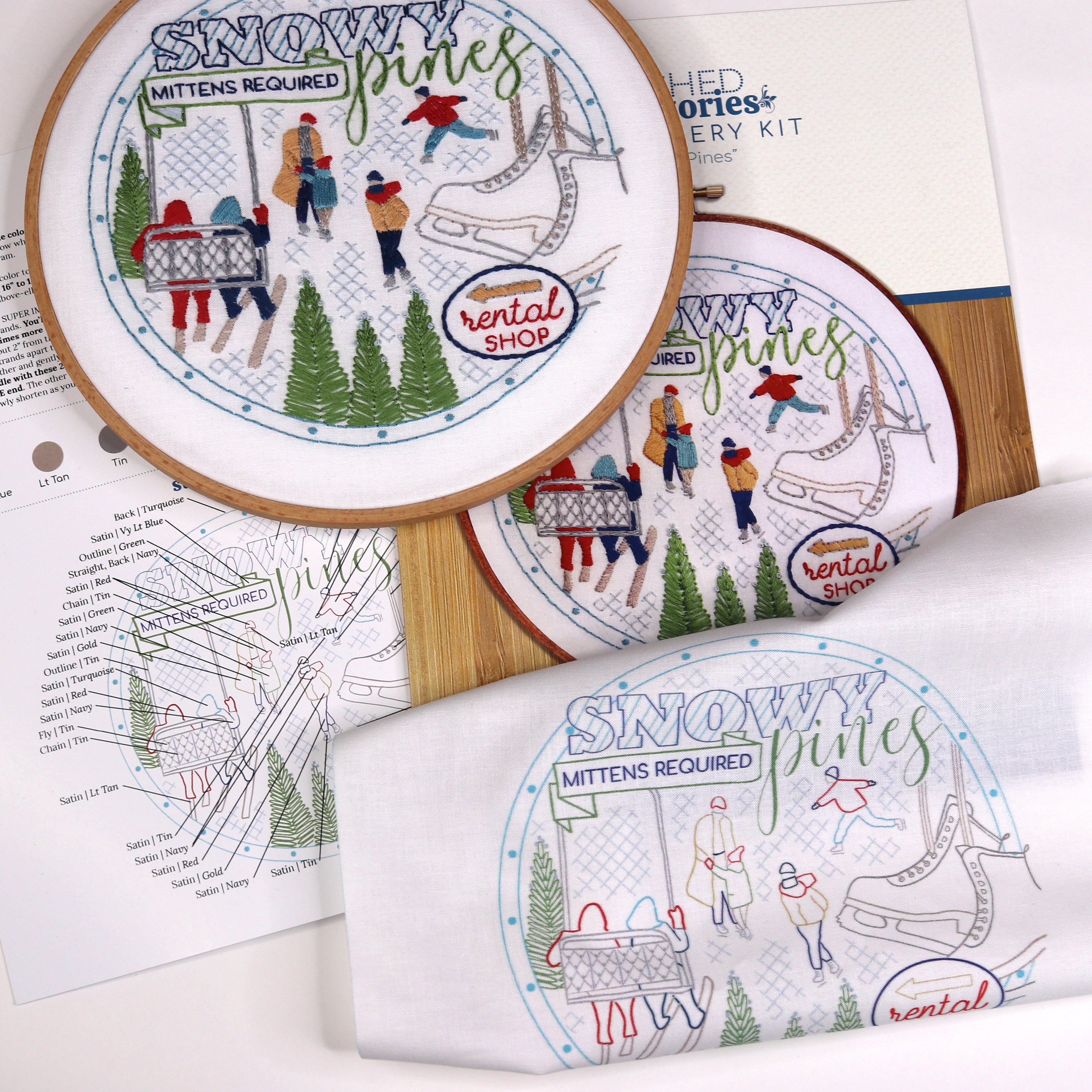 Winter Wonder Bundle of 3 Fabric Patterns