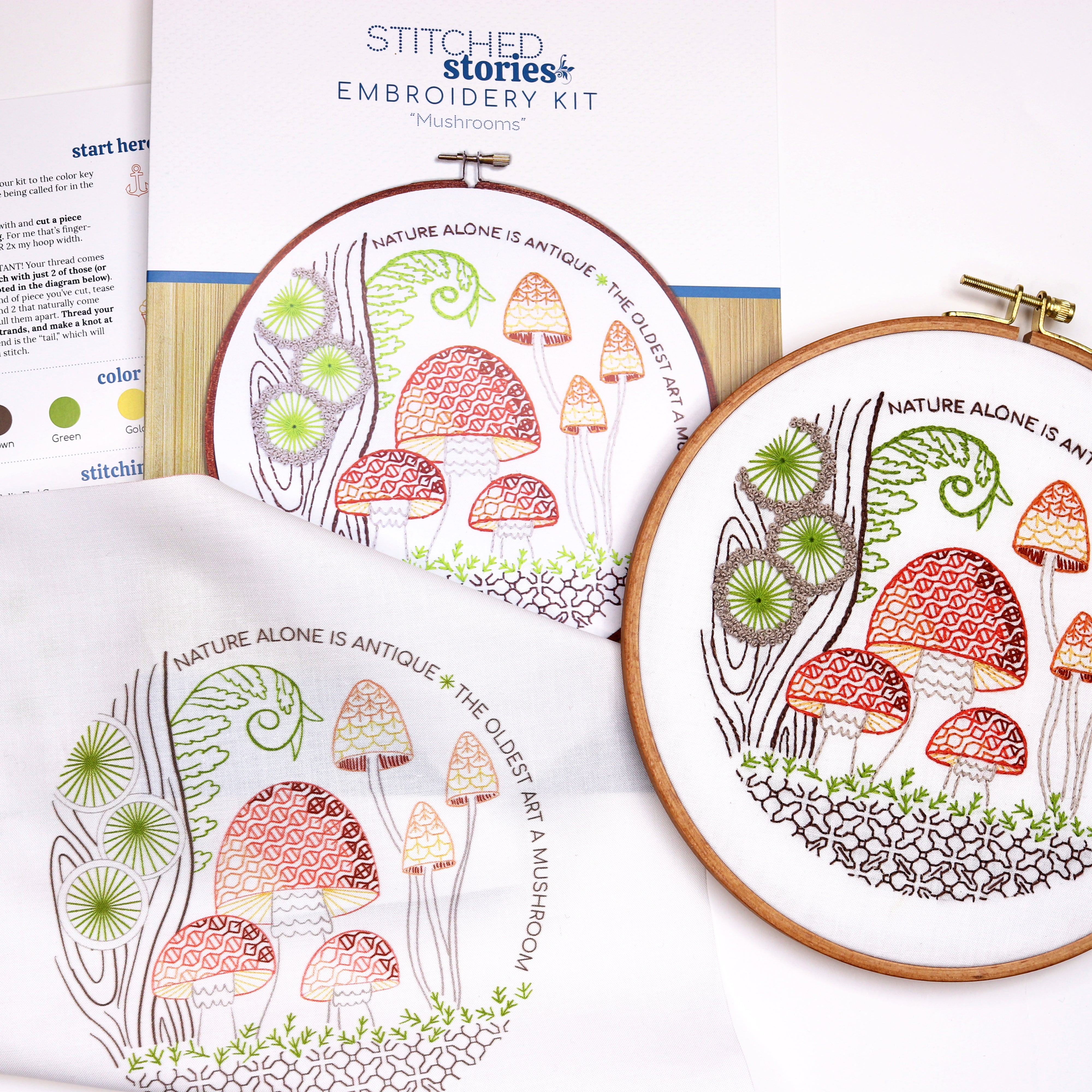 Fall Folk Woods Bundle of 3 Fabric Patterns