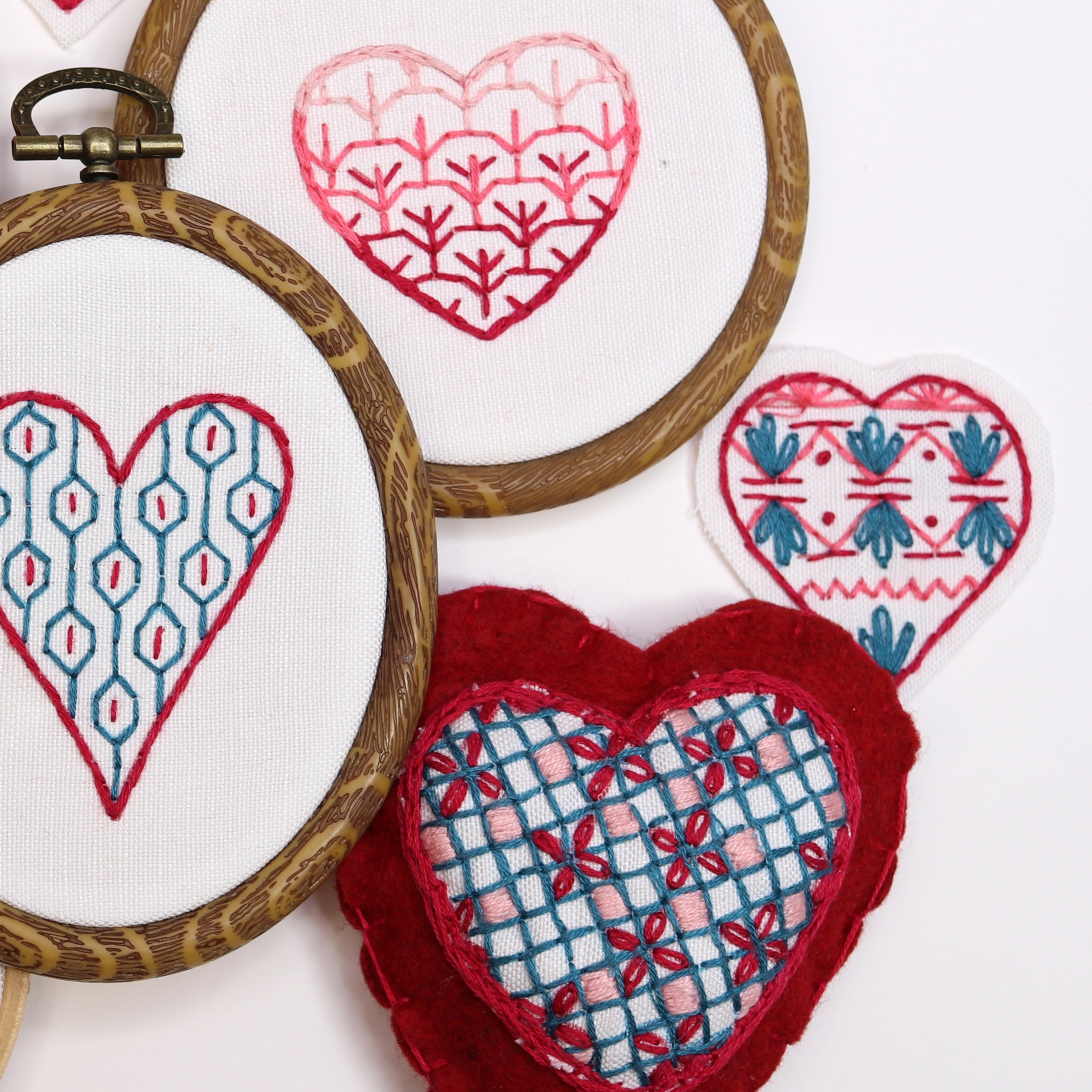 Stick & Stitch Motifs: HeartFilled - Stitched Stories