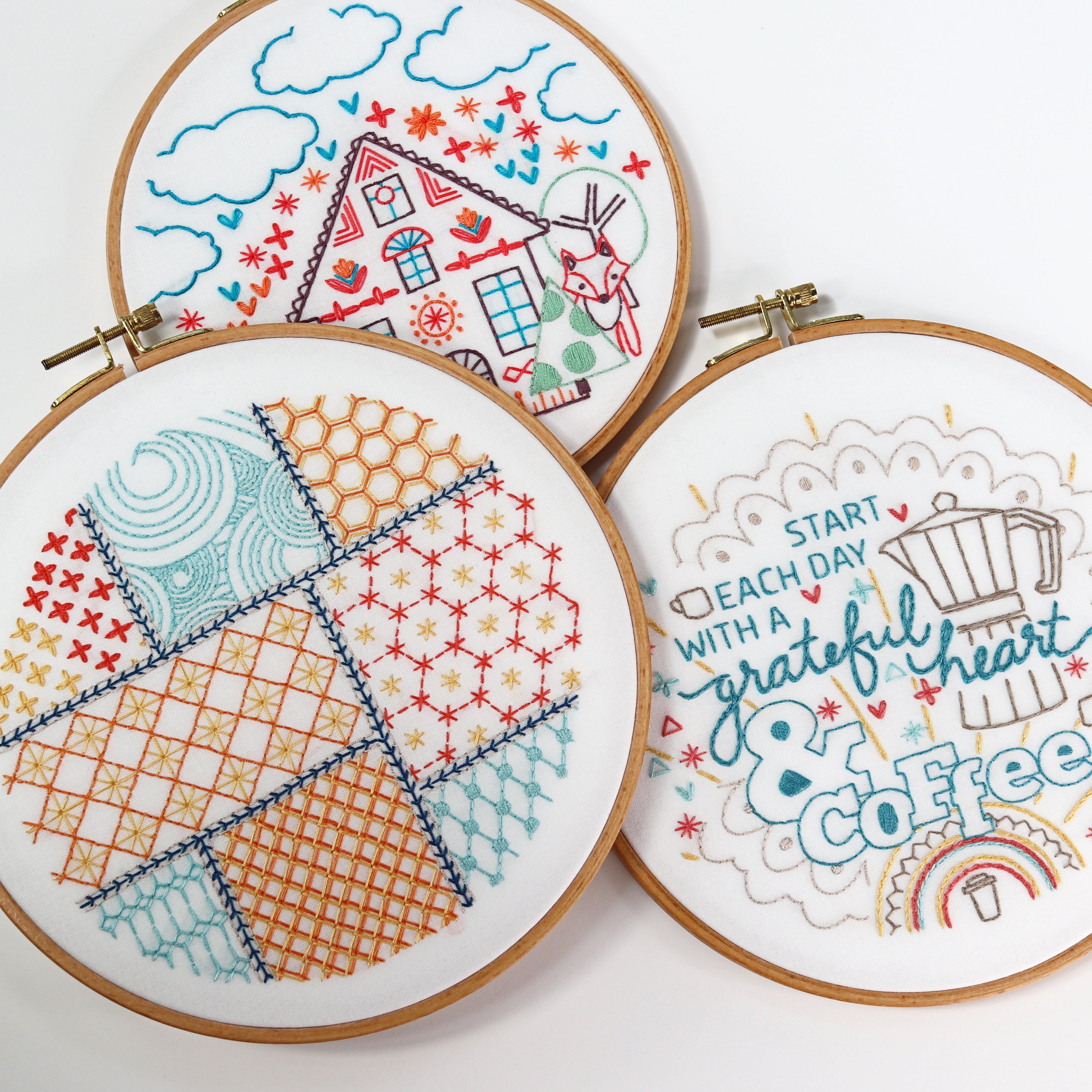 Embroidery Kits And Patterns For Beginners & Adults – Stitched Stories