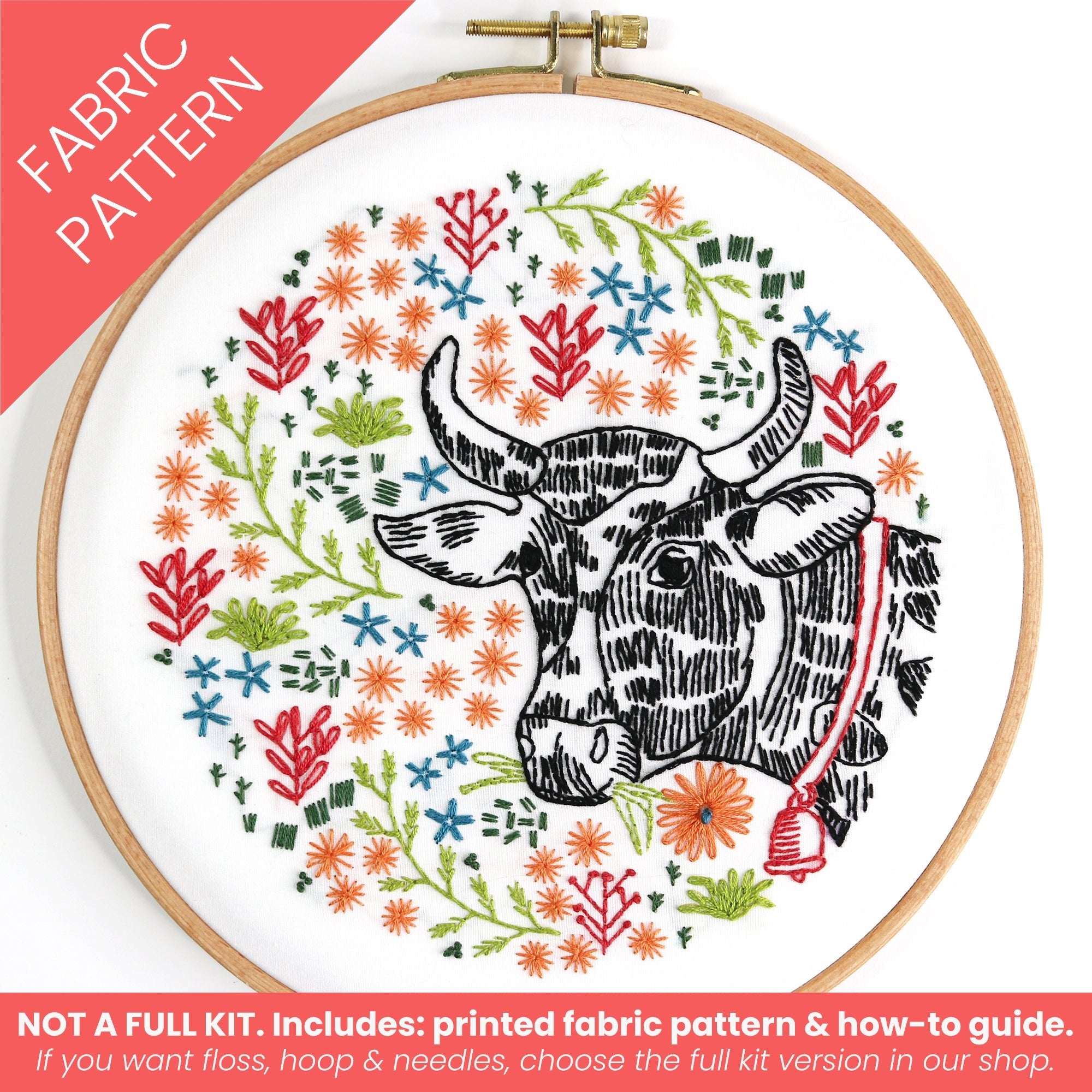 Bessie's Blossoms Printed Fabric Pattern - Stitched Stories