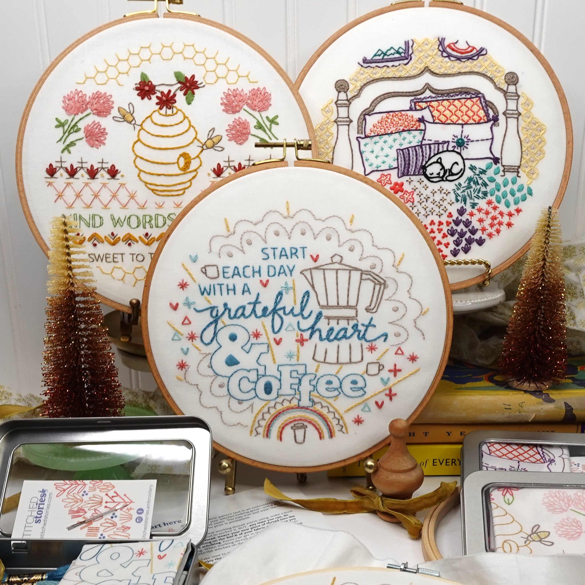 Kind & Cozy Bundle of 3 Fabric Patterns - Stitched Stories