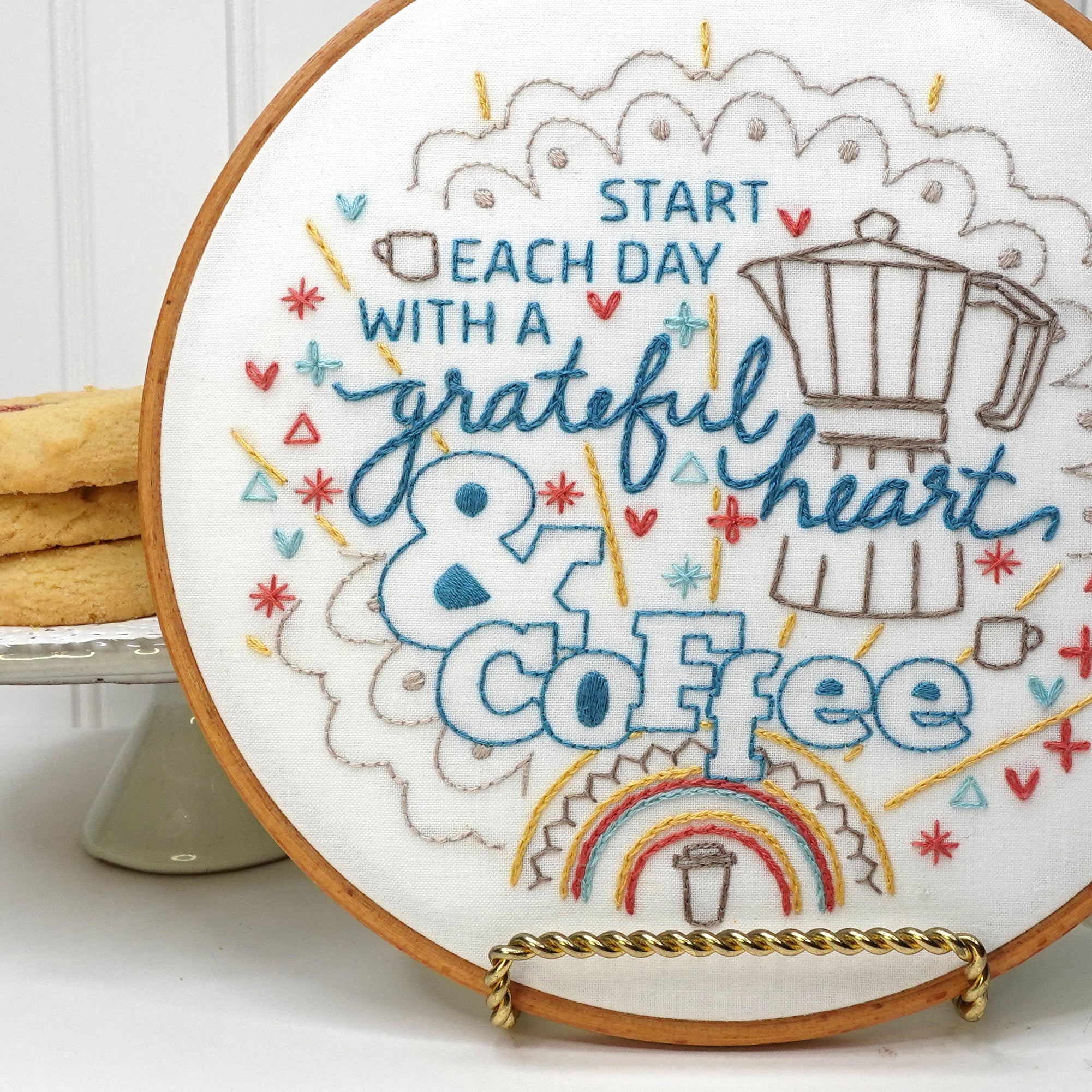 Kind & Cozy Embroidery Kit Bundle of 3 - Stitched Stories