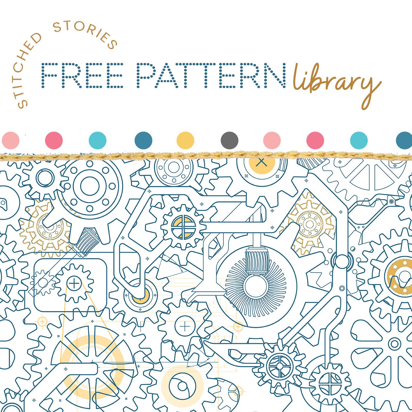 Library of FREE Embroidery Patterns - Stitched Stories