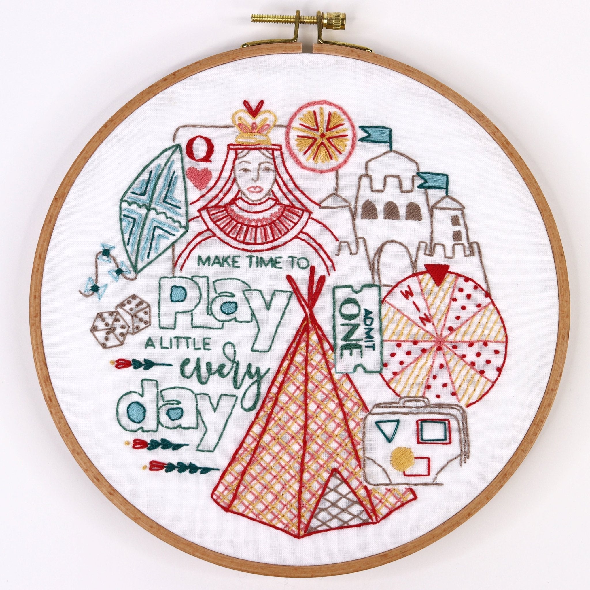 Play Embroidery Kit - Stitched Stories