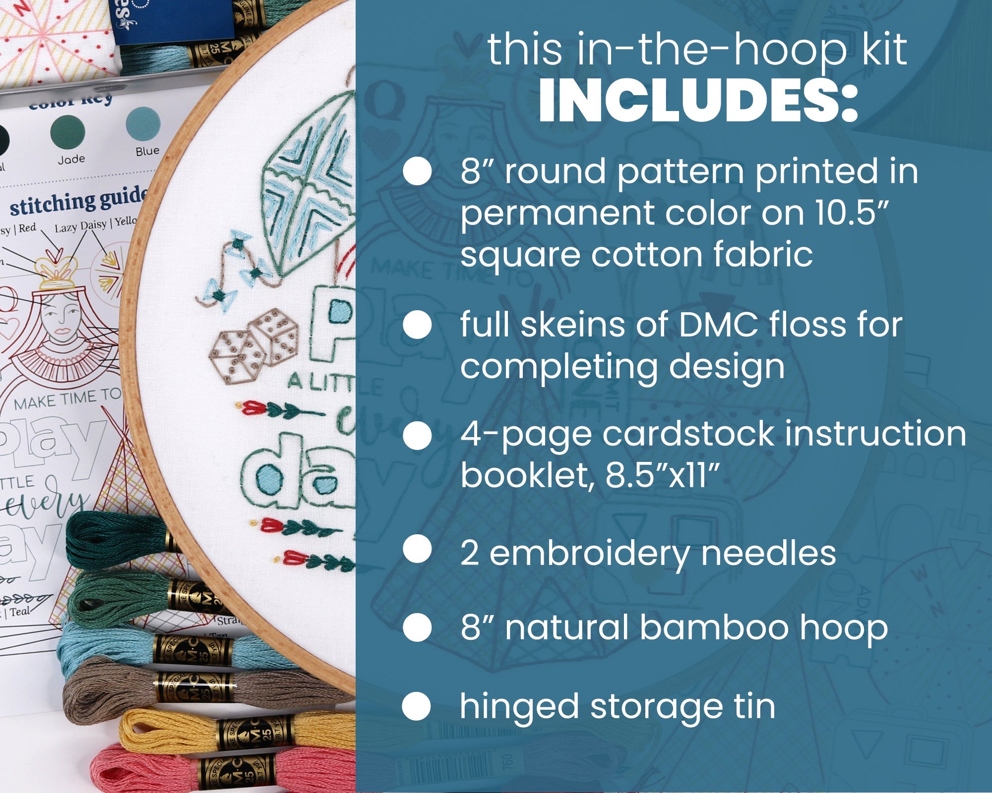 Play Embroidery Kit - Stitched Stories