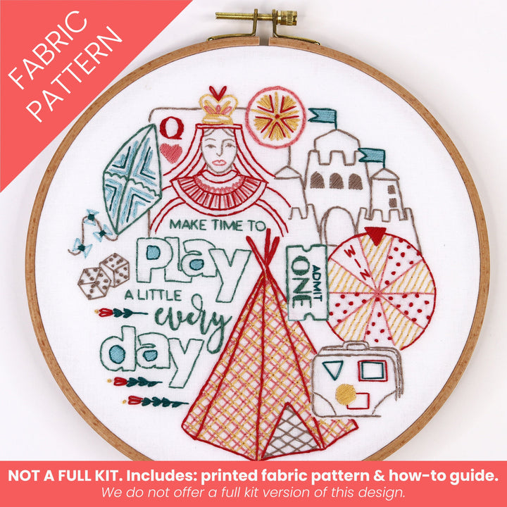 Play Printed Fabric Pattern - Stitched Stories