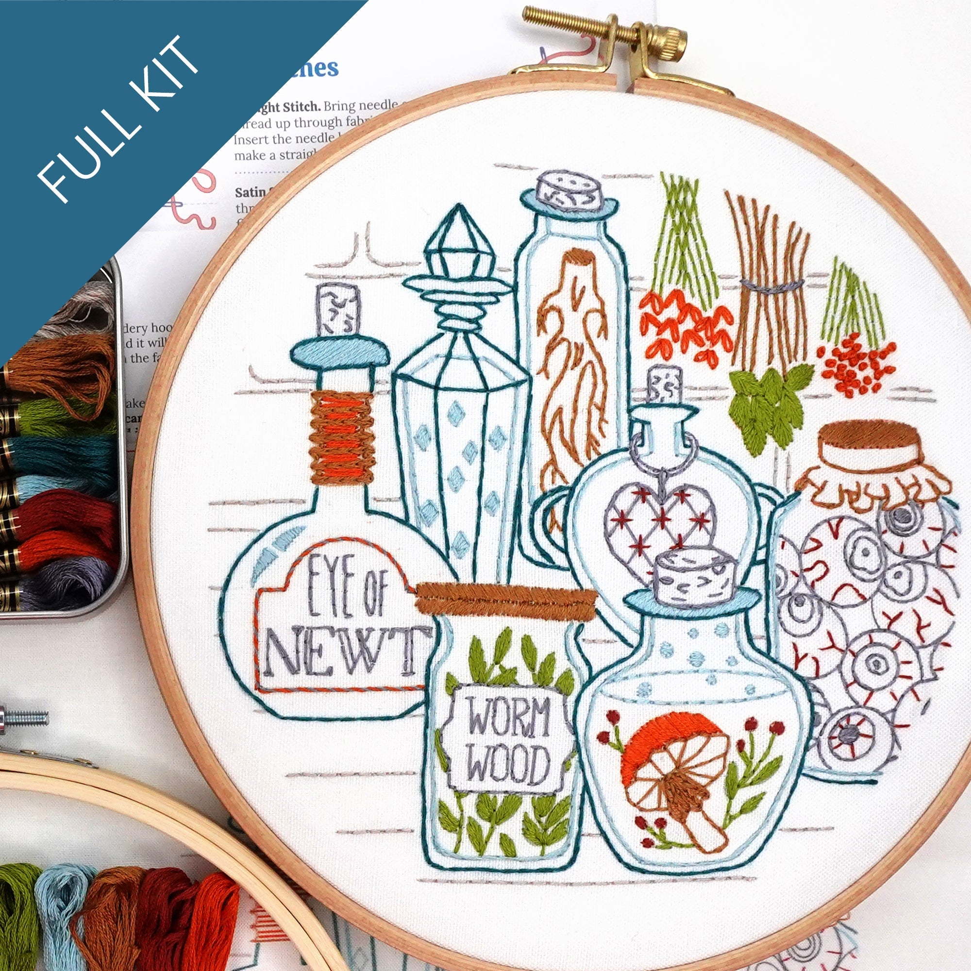 DMCVIVR Embroidery Kit For Beginners - Pre-Printed 11CT Cross Stitch Pattern "Late Autumn Strolling"