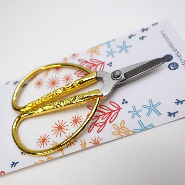 Scissors: Teardrop Handled Embroidery Scissors - Stitched Stories