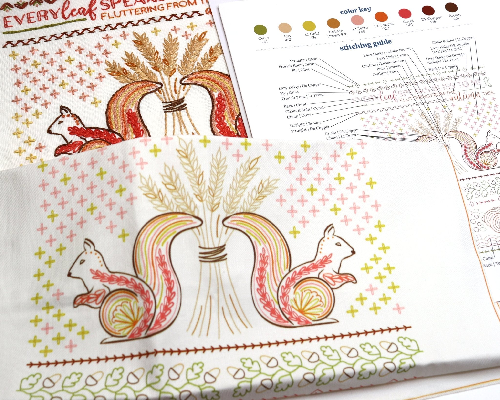 Seasonal Stitch Sampler Embroidery Pattern Bundle of 3 - Stitched Stories