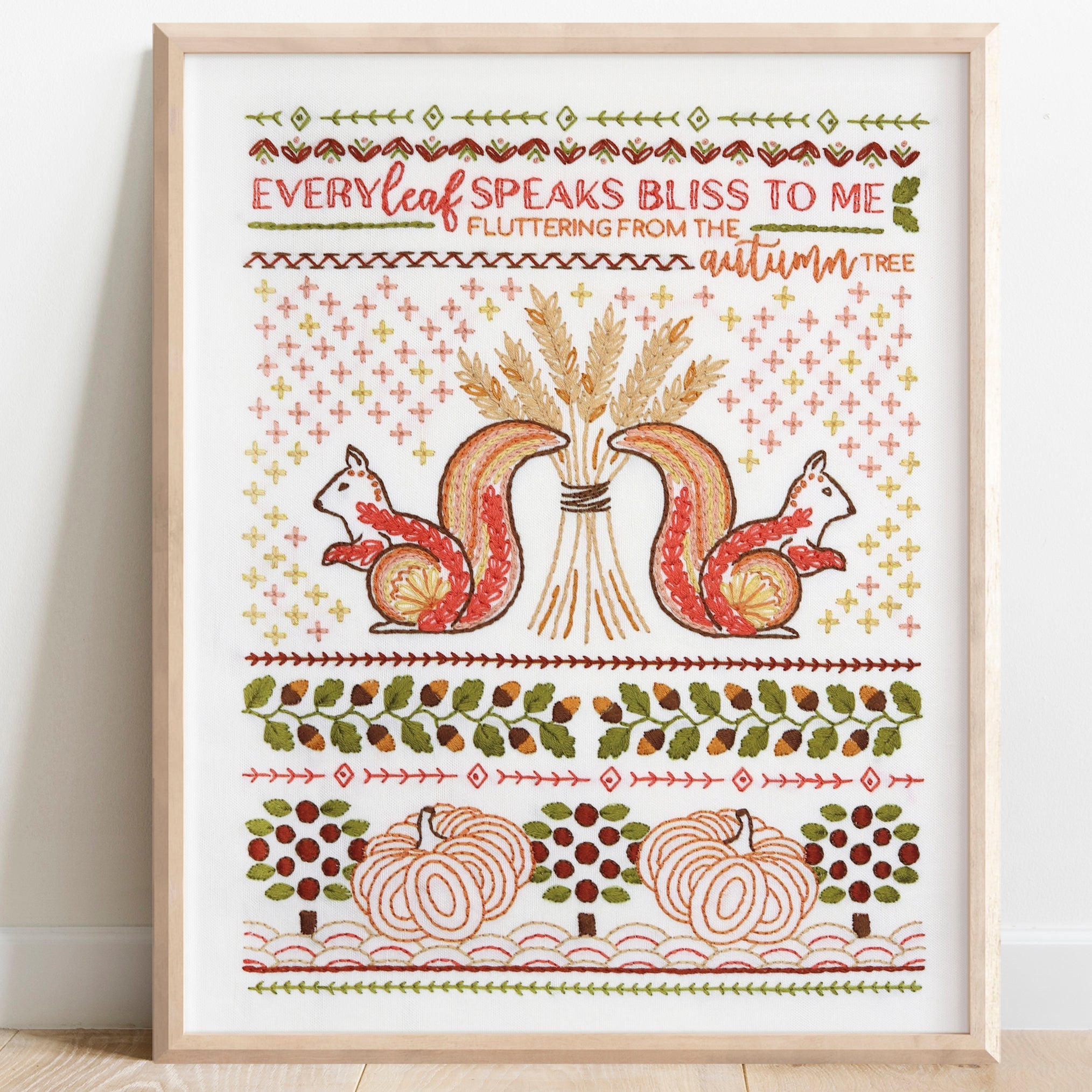 Seasonal Stitch Sampler Embroidery Pattern Bundle of 3 - Stitched Stories