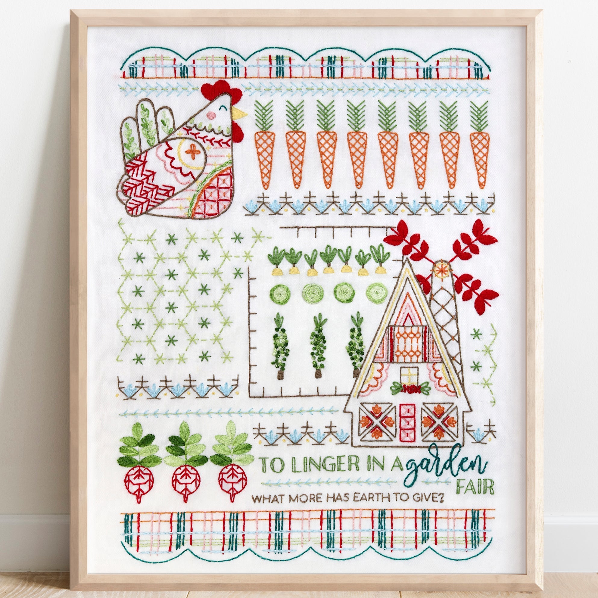 Seasonal Stitch Sampler Embroidery Pattern Bundle of 3 - Stitched Stories