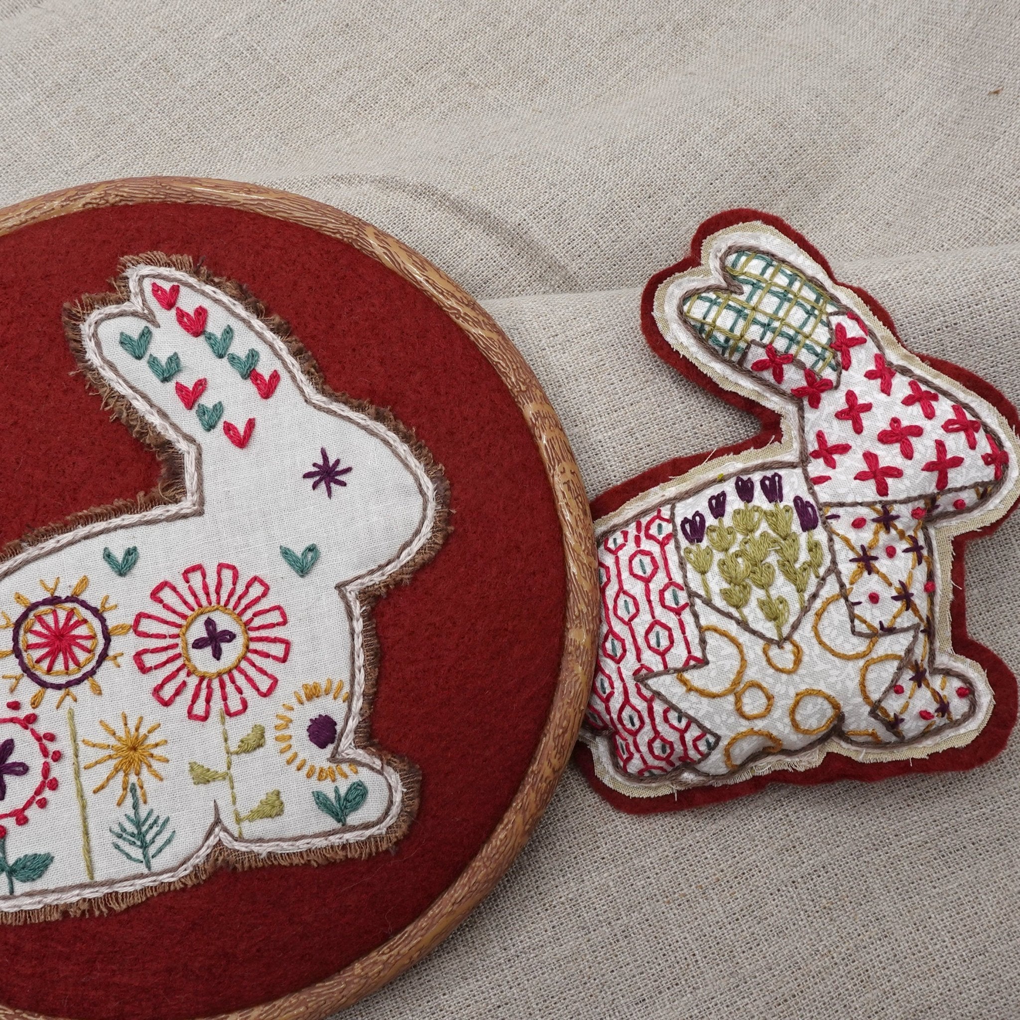 Stick & Stitch Motifs: Bunnies - Stitched Stories