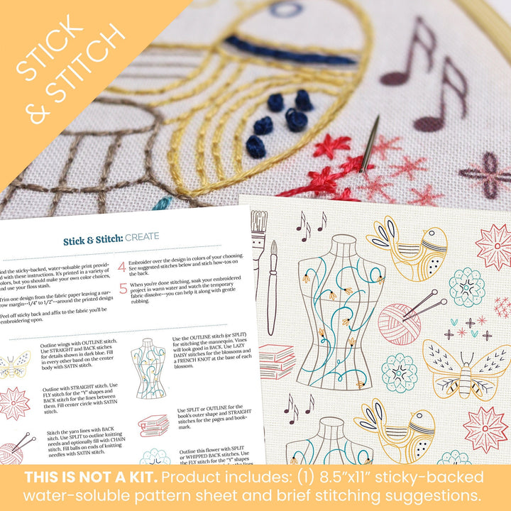 Stick & Stitch Motifs: Create - Stitched Stories