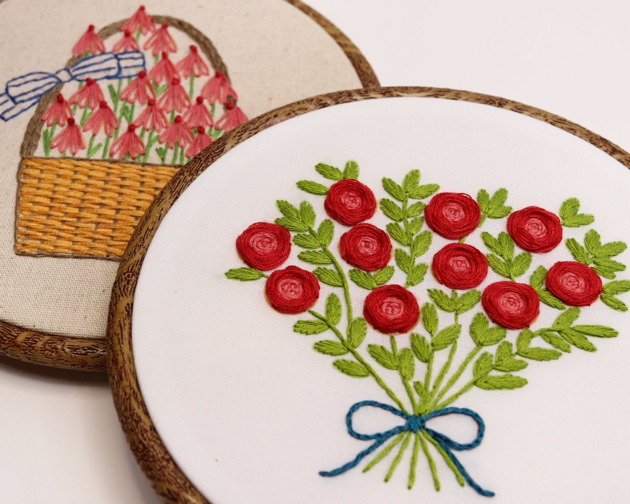 Stick and Stitch Embroidery Pattern Flower Bouquets, Sulky