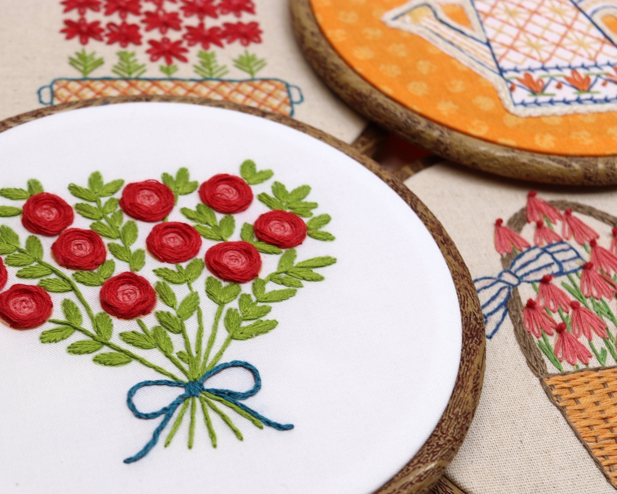 Stick & Stitch Motifs: May Flowers - Stitched Stories