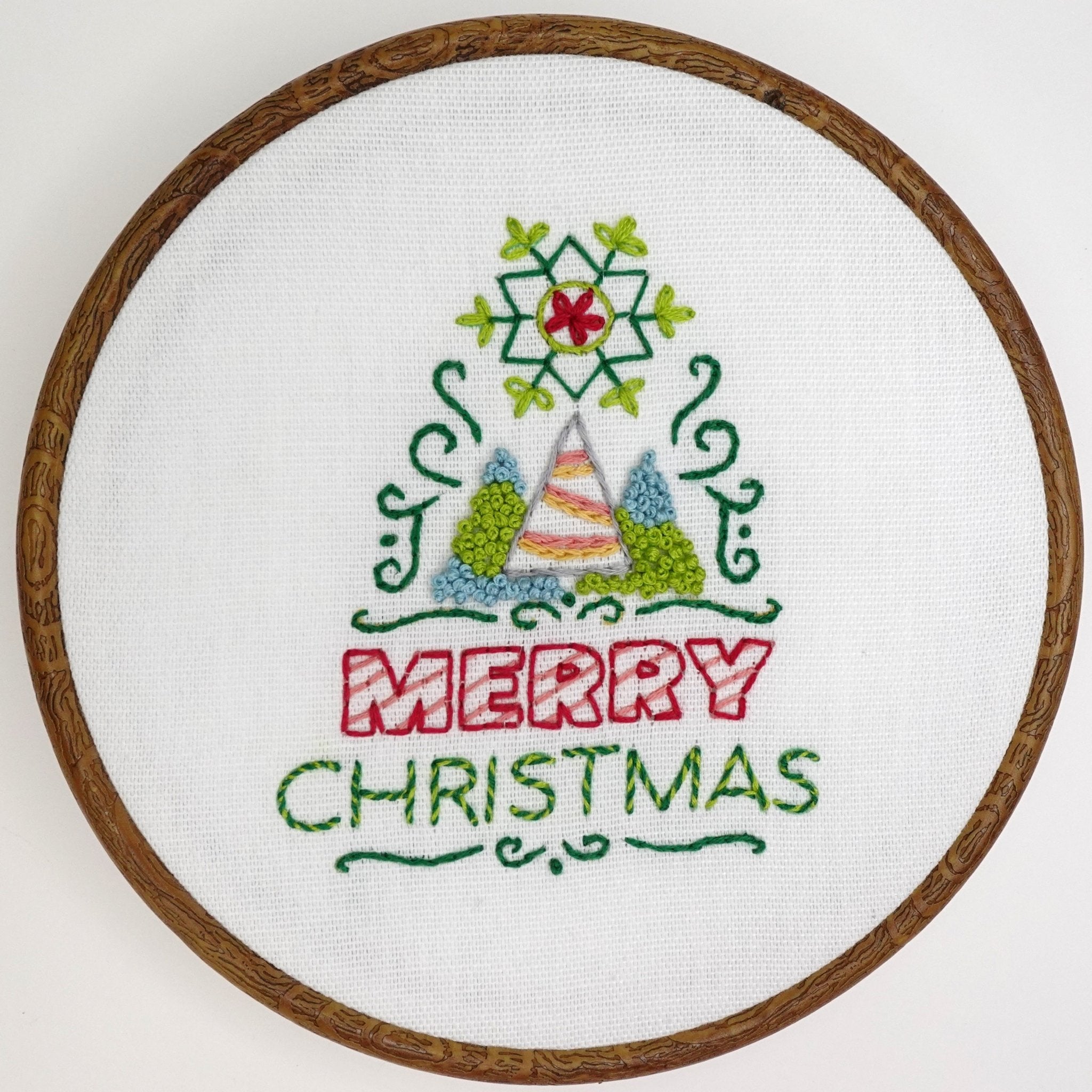 Stick & Stitch Motifs: Merry Trees - Stitched Stories