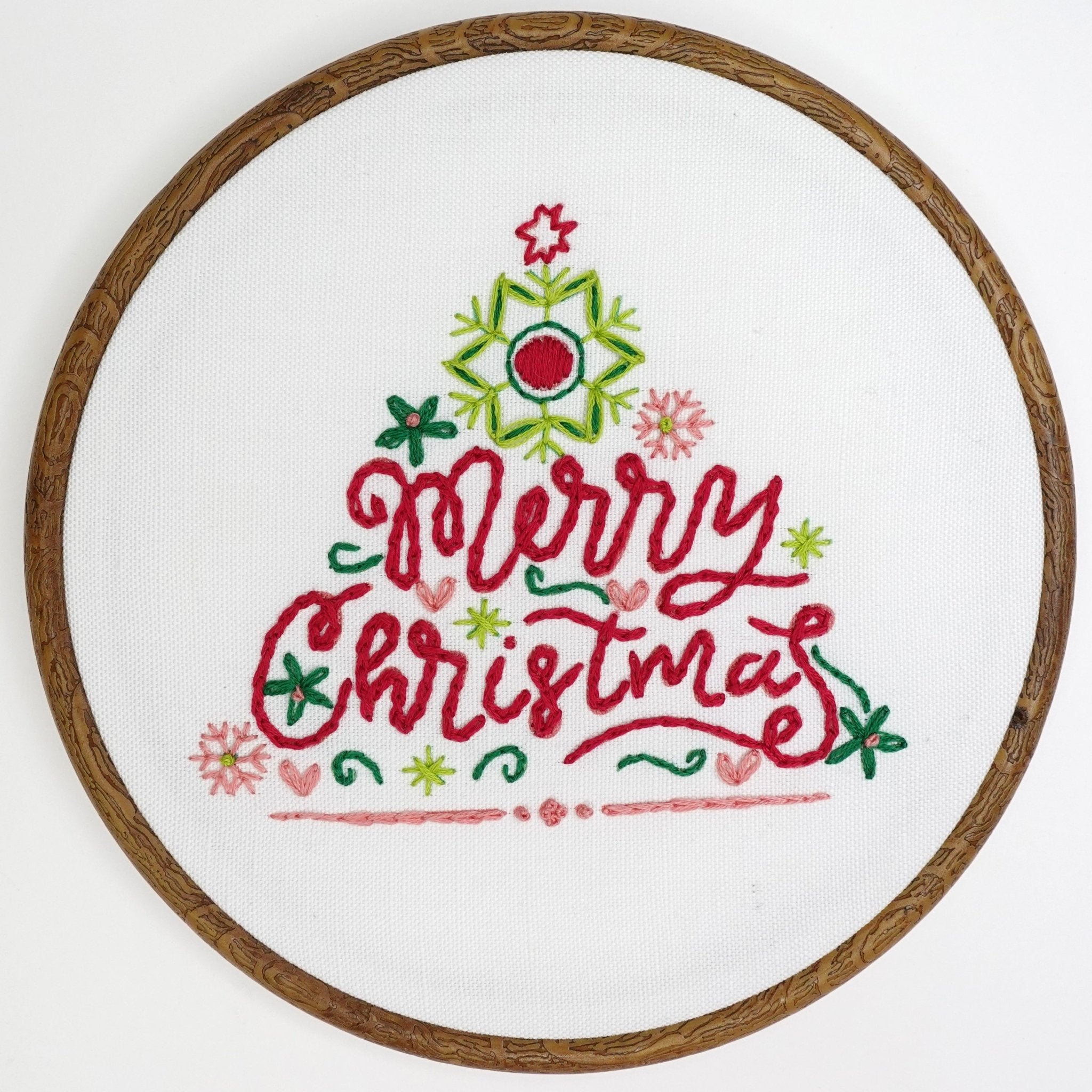Stick & Stitch Motifs: Merry Trees - Stitched Stories