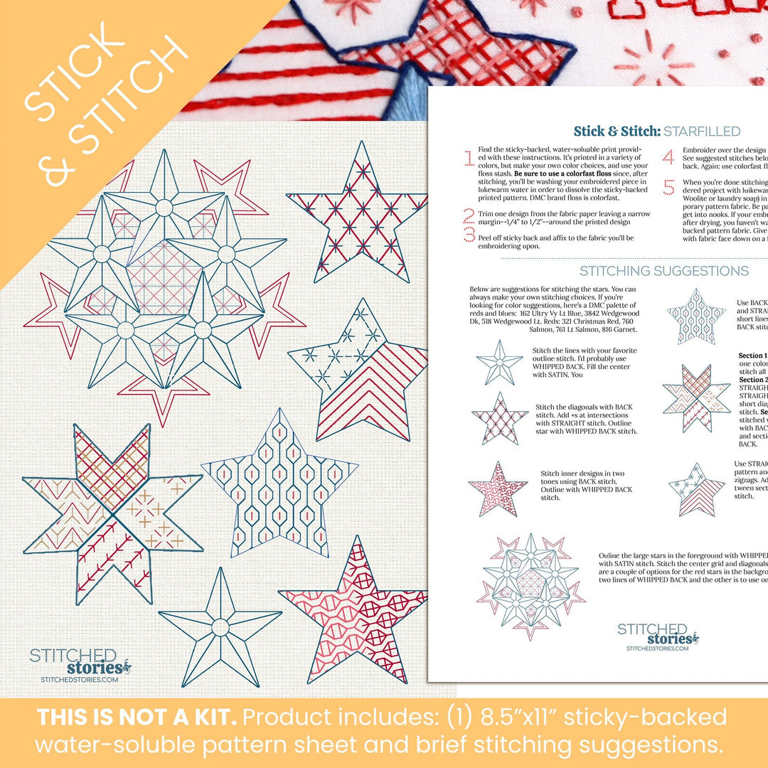 Learn Hand Embroidery with a Beginner Kit or Pattern – Stitched Stories