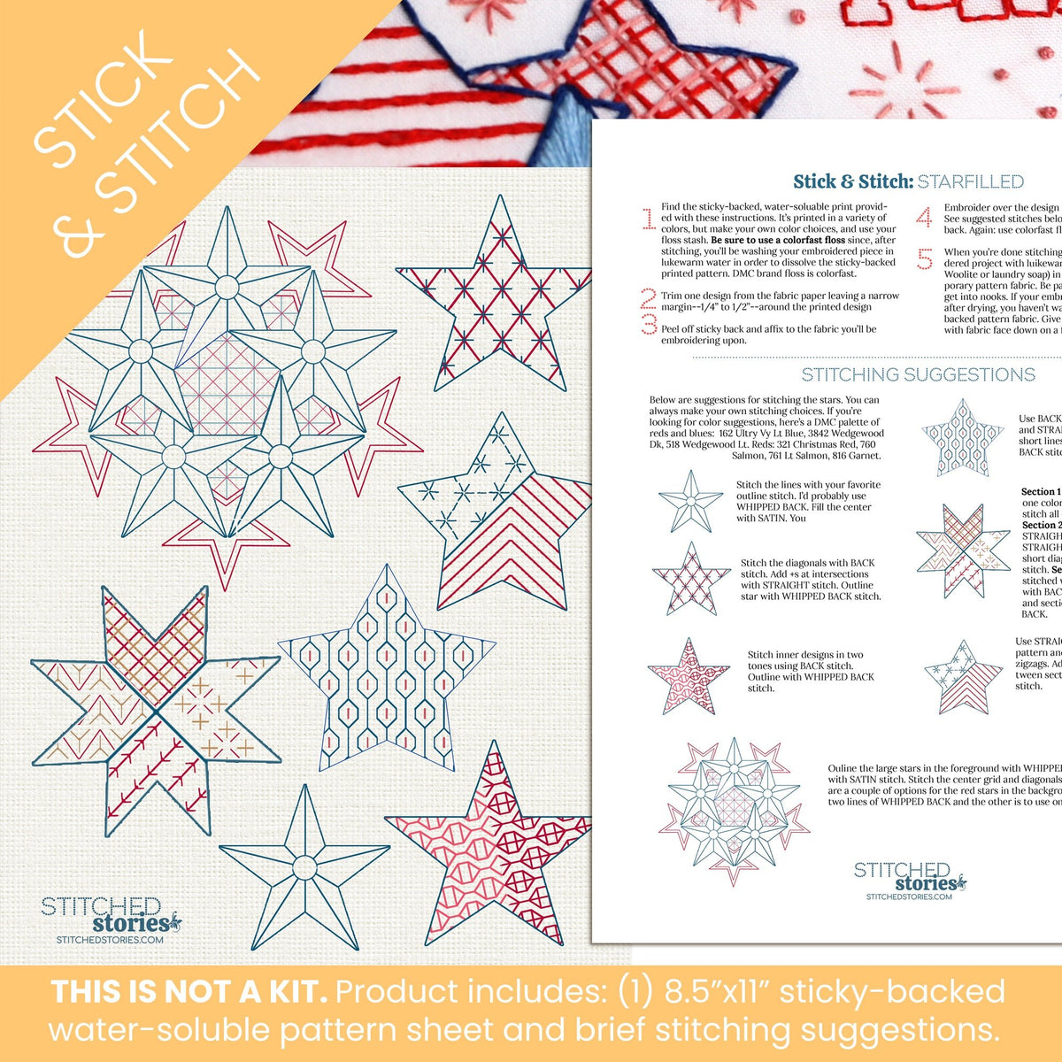 Stick and Stitch Embroidery Patterns – Stitched Stories