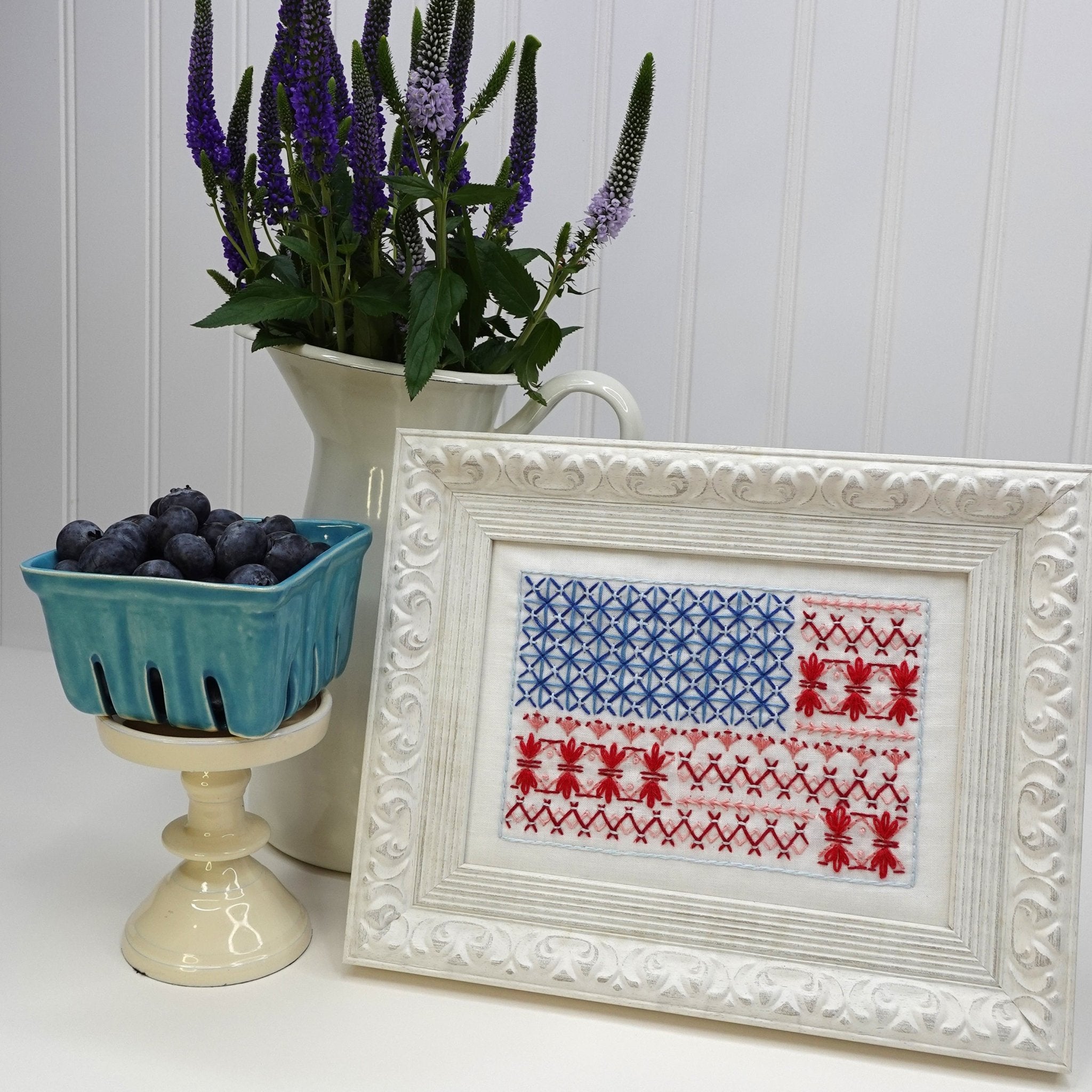 Stick & Stitch Motifs: Stars & Stripes - Stitched Stories