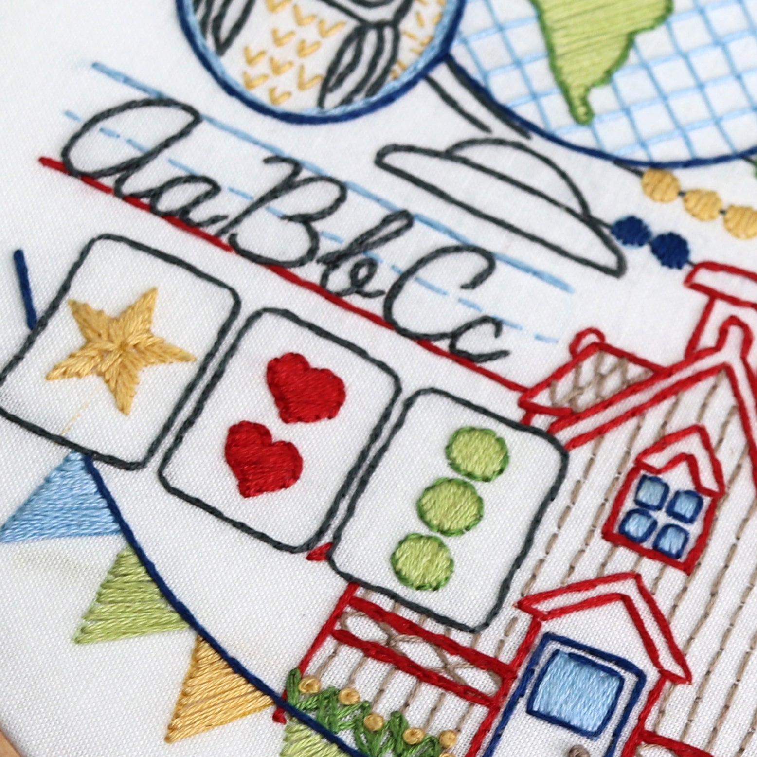 Stick & Stitch Motifs: Vintage School - Stitched Stories