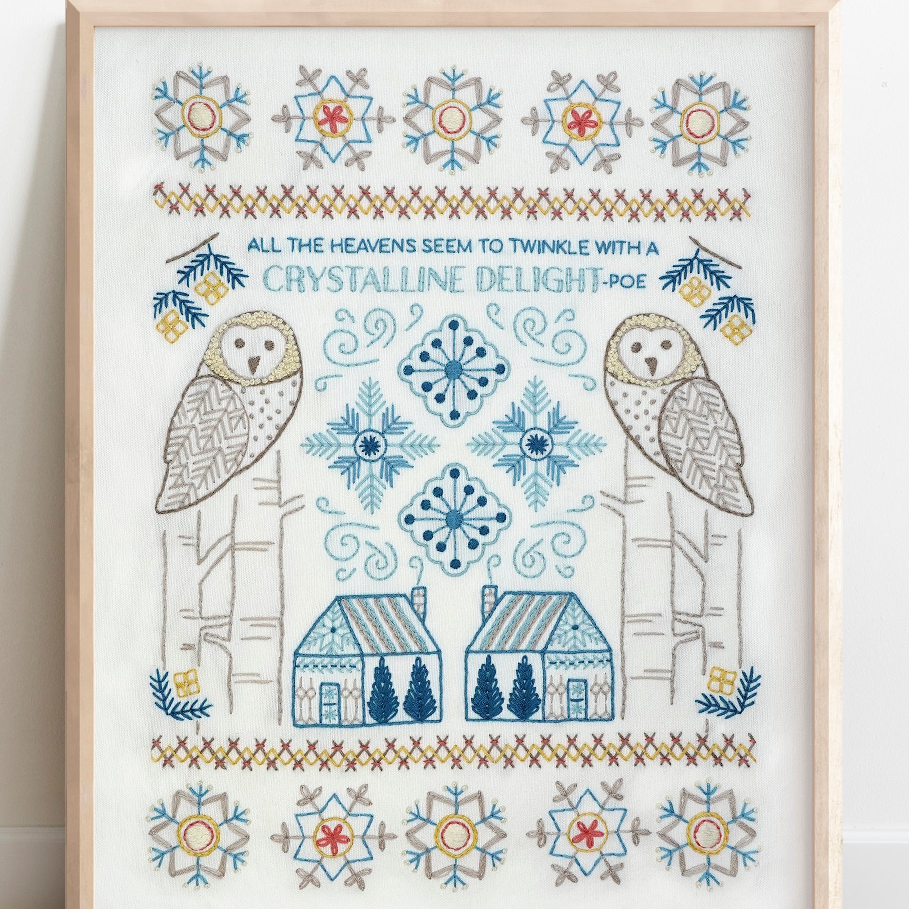 Through the Woods Sampler Embroidery Pattern Bundle of 3 - Stitched Stories