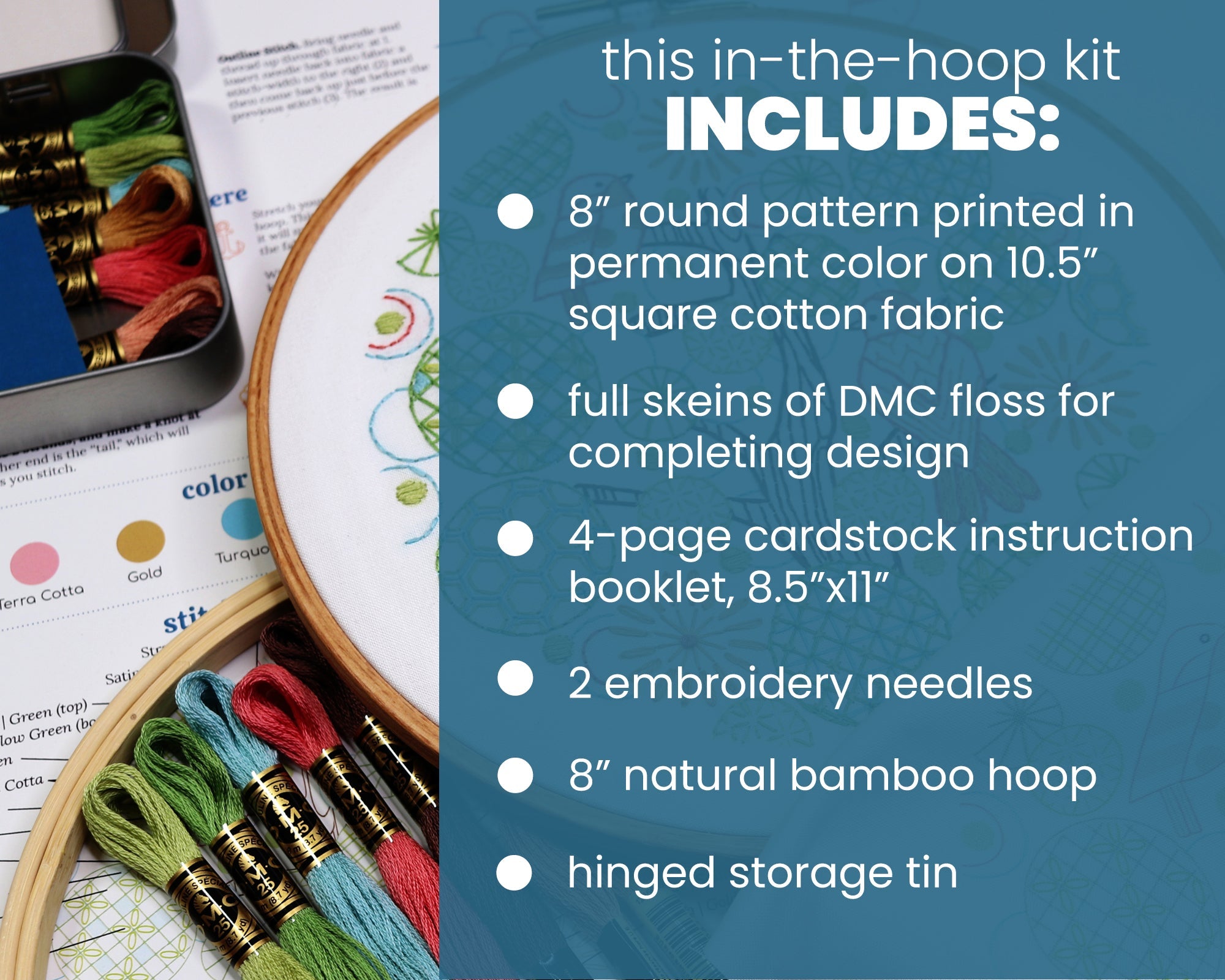 Tree of Life Embroidery Kit - Stitched Stories