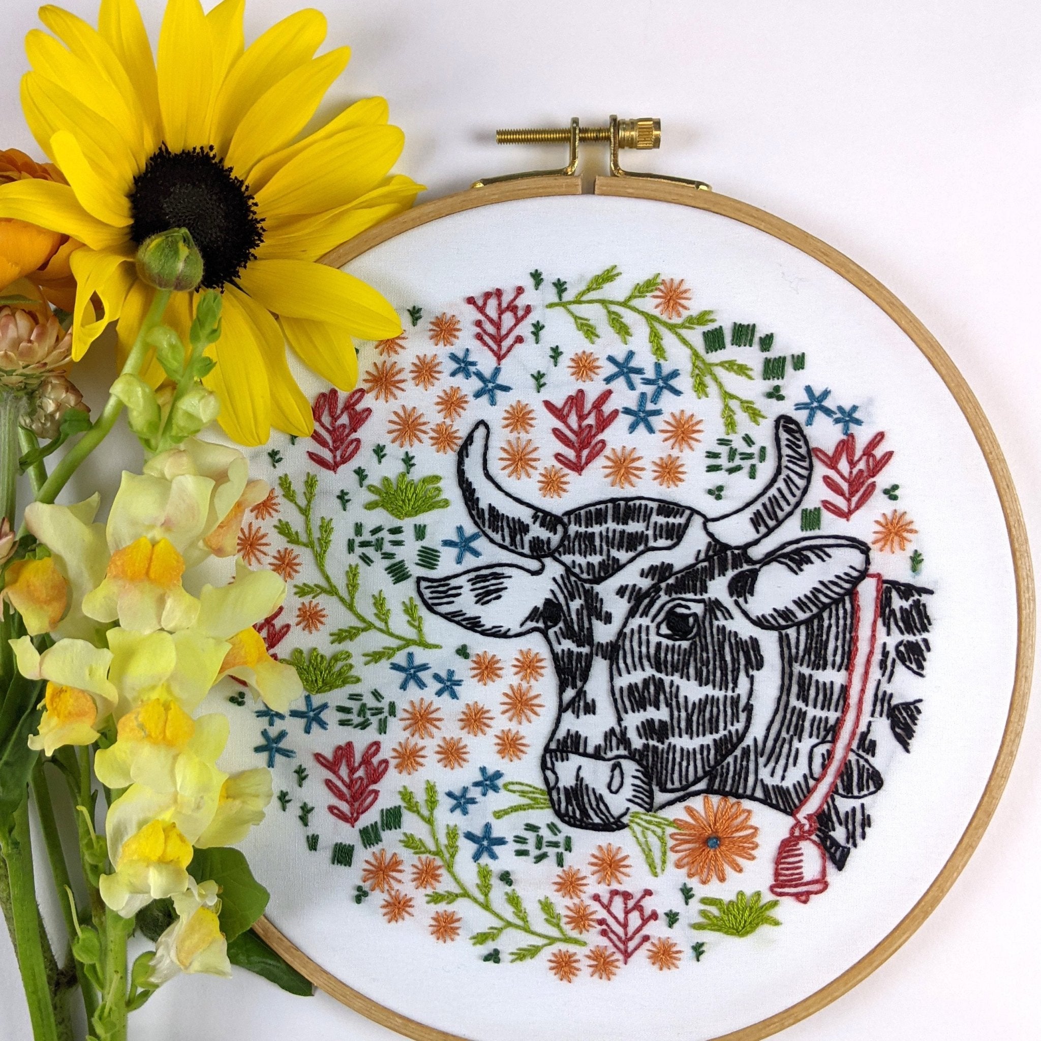 Bessie's Blossoms Printed Fabric Pattern - Stitched Stories