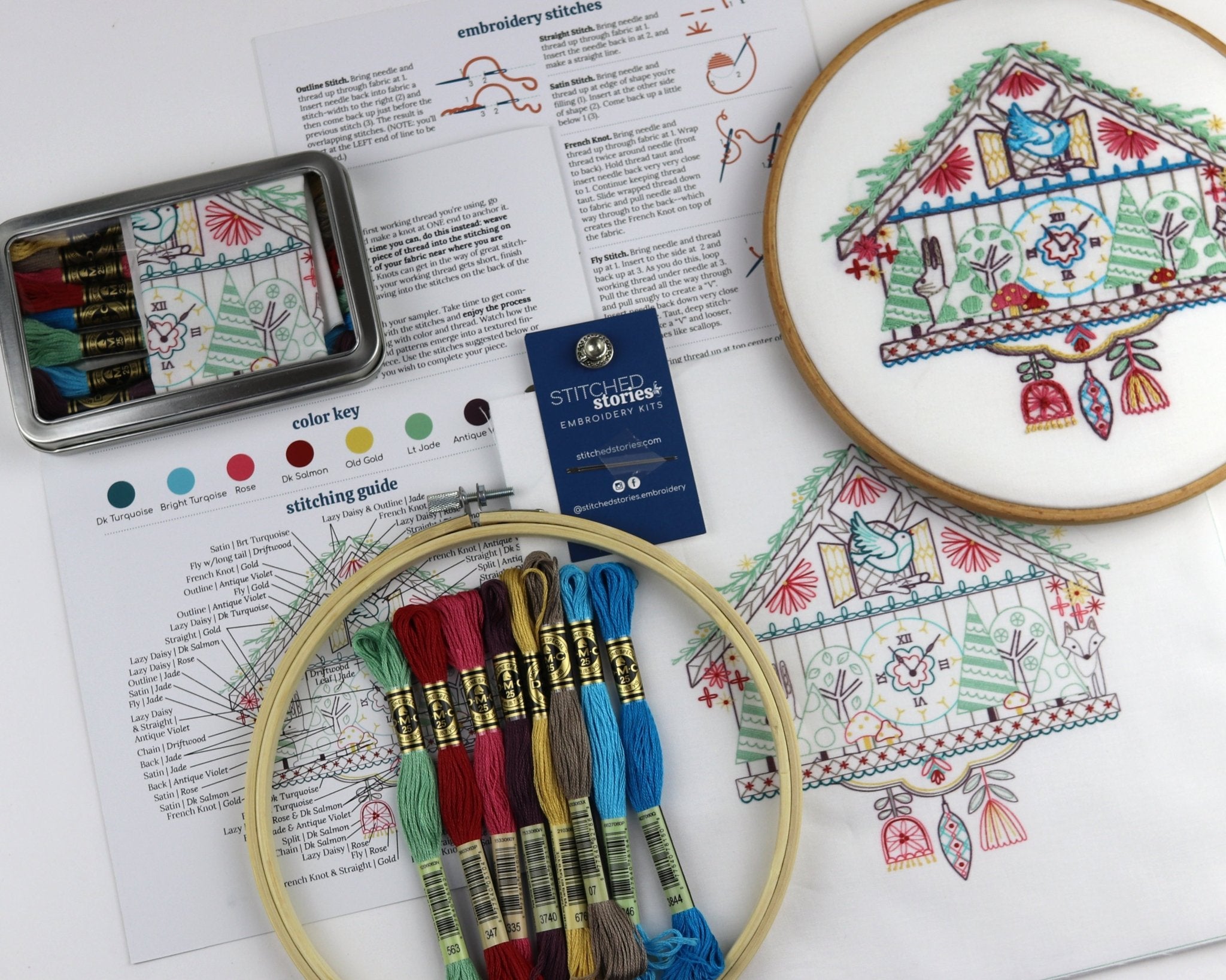 Embroidery Kits – Stitched Stories