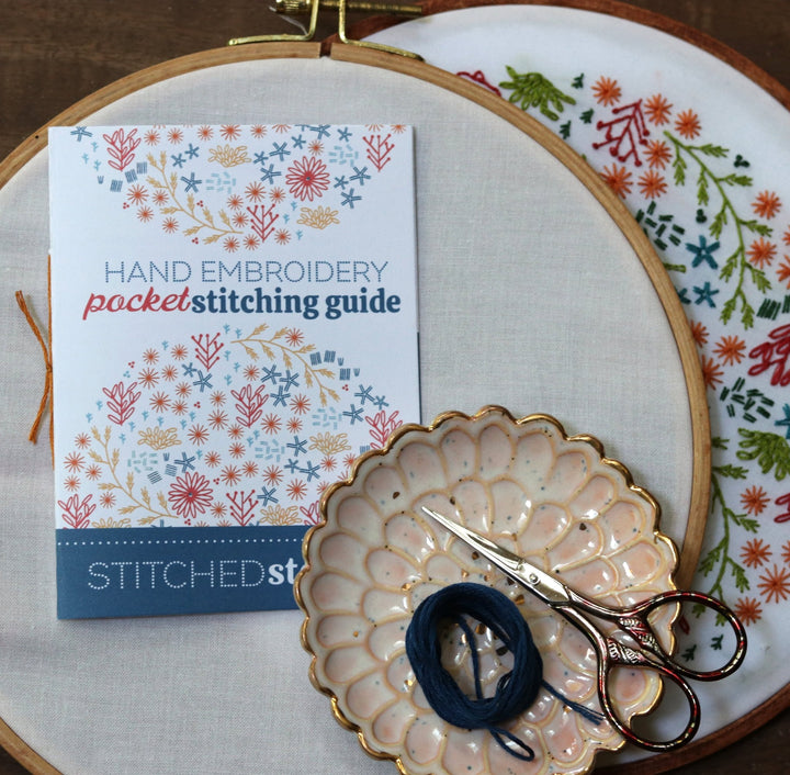 DIY Pocket Guide to Embroidery Stitches - Stitched Stories