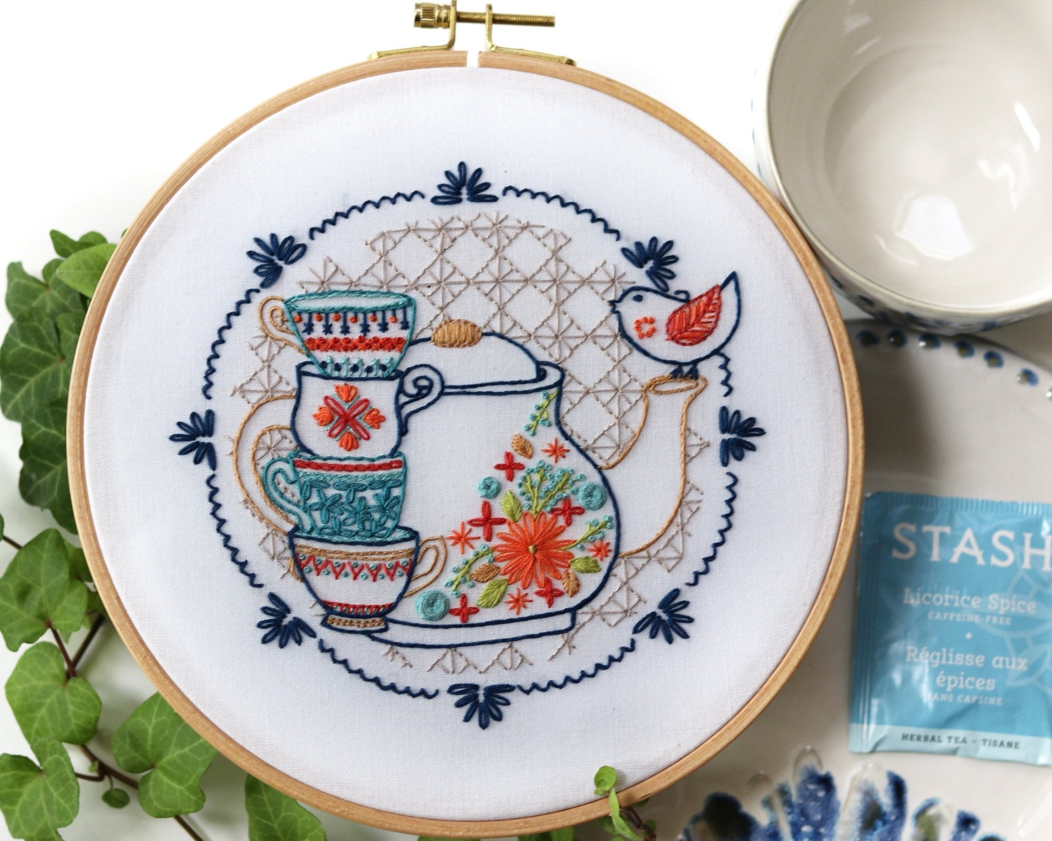 Granny-Chic Bundle of 3 Fabric Patterns - Stitched Stories