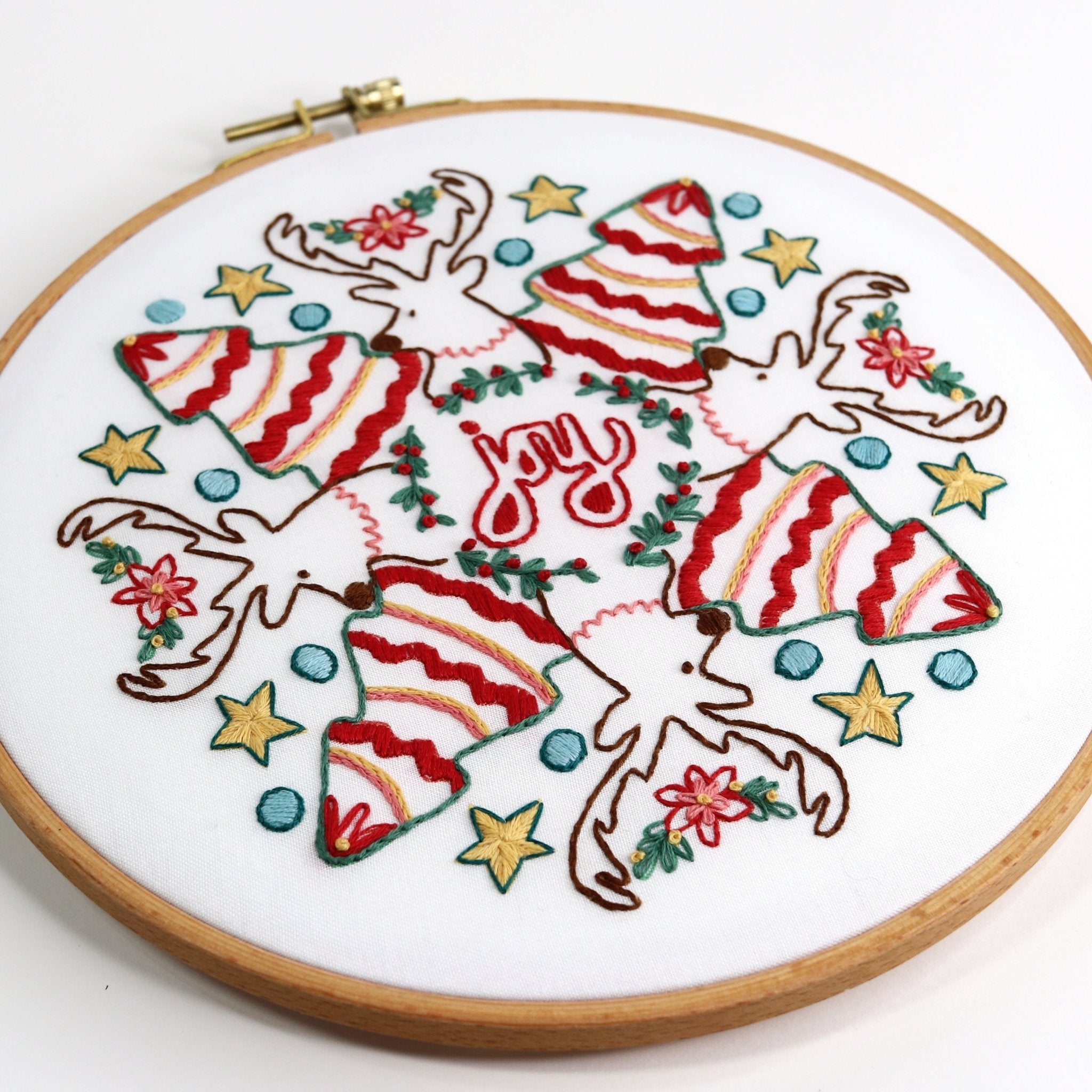 Joy Printed Fabric Pattern - Stitched Stories