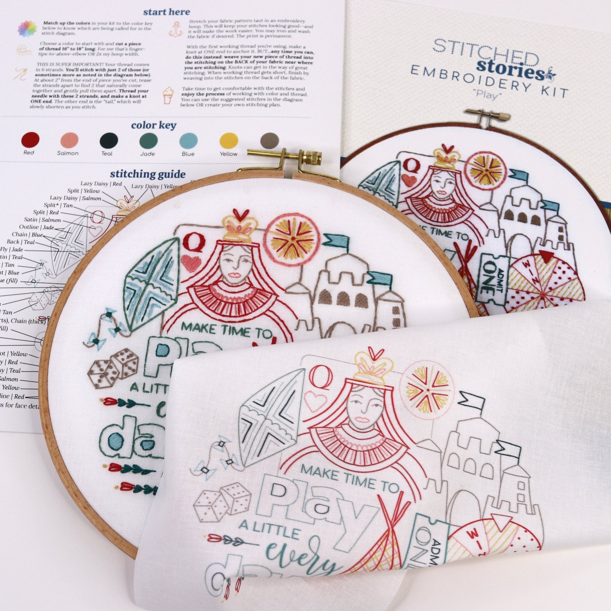 Play Printed Fabric Pattern - Stitched Stories