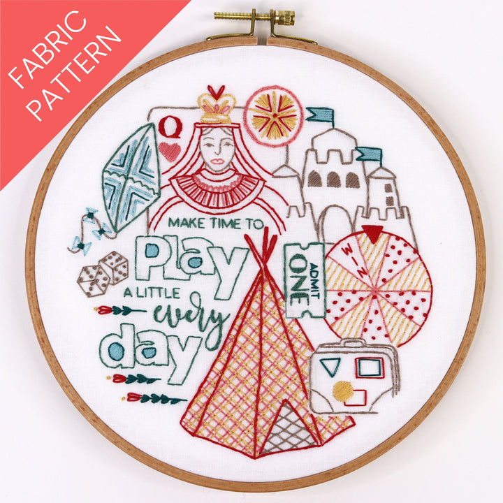Play Printed Fabric Pattern - Stitched Stories