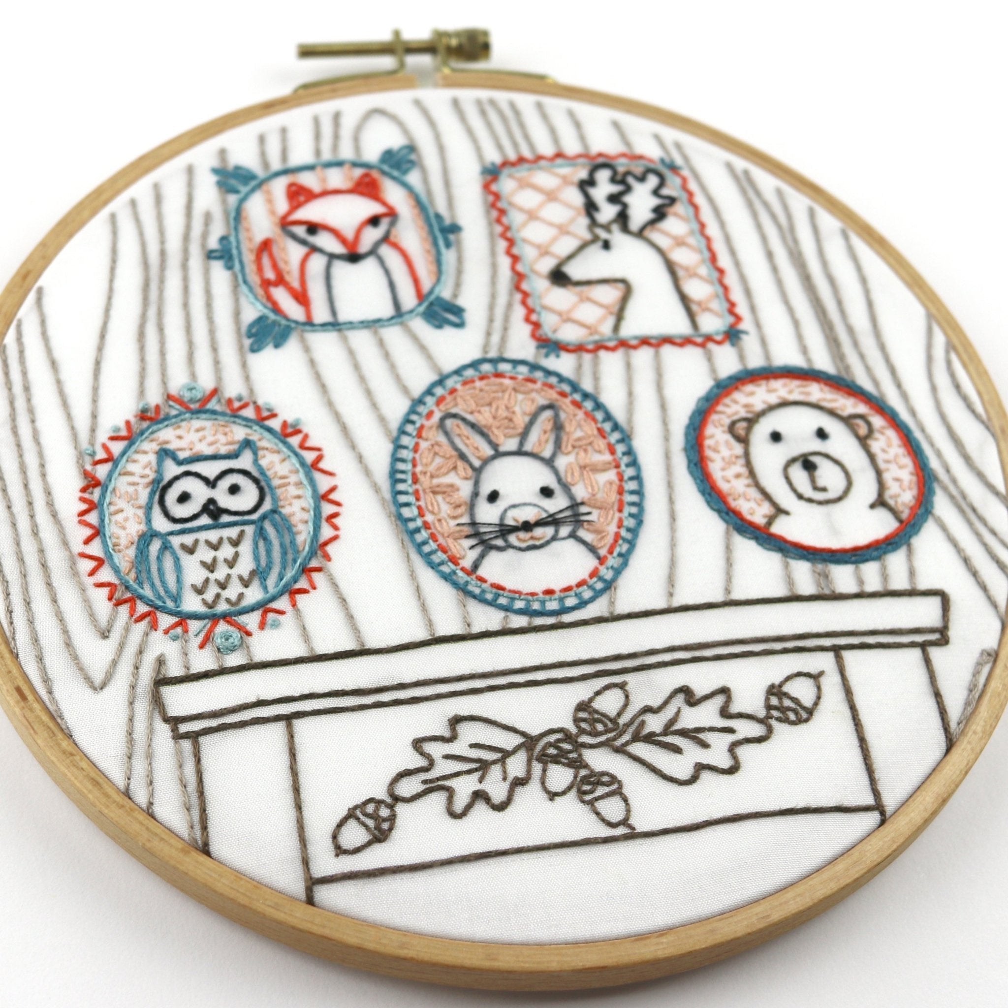 Rogues' Gallery Embroidery Kit - Stitched Stories