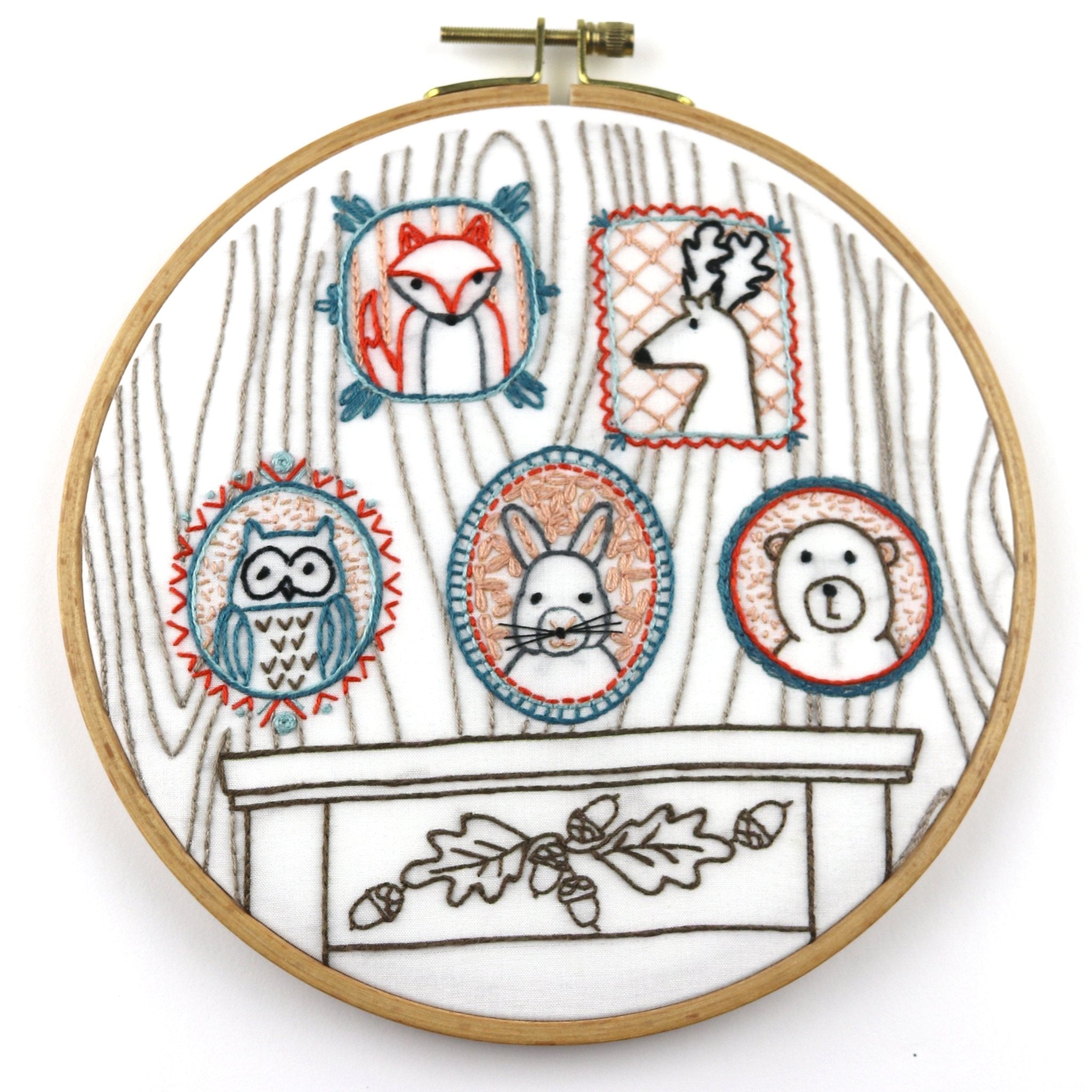 Rogues' Gallery Embroidery Kit - Stitched Stories