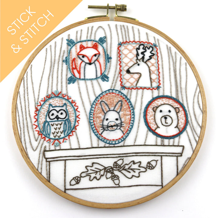 Rogues' Gallery Stick & Stitch Water-Soluble Pattern - Stitched Stories