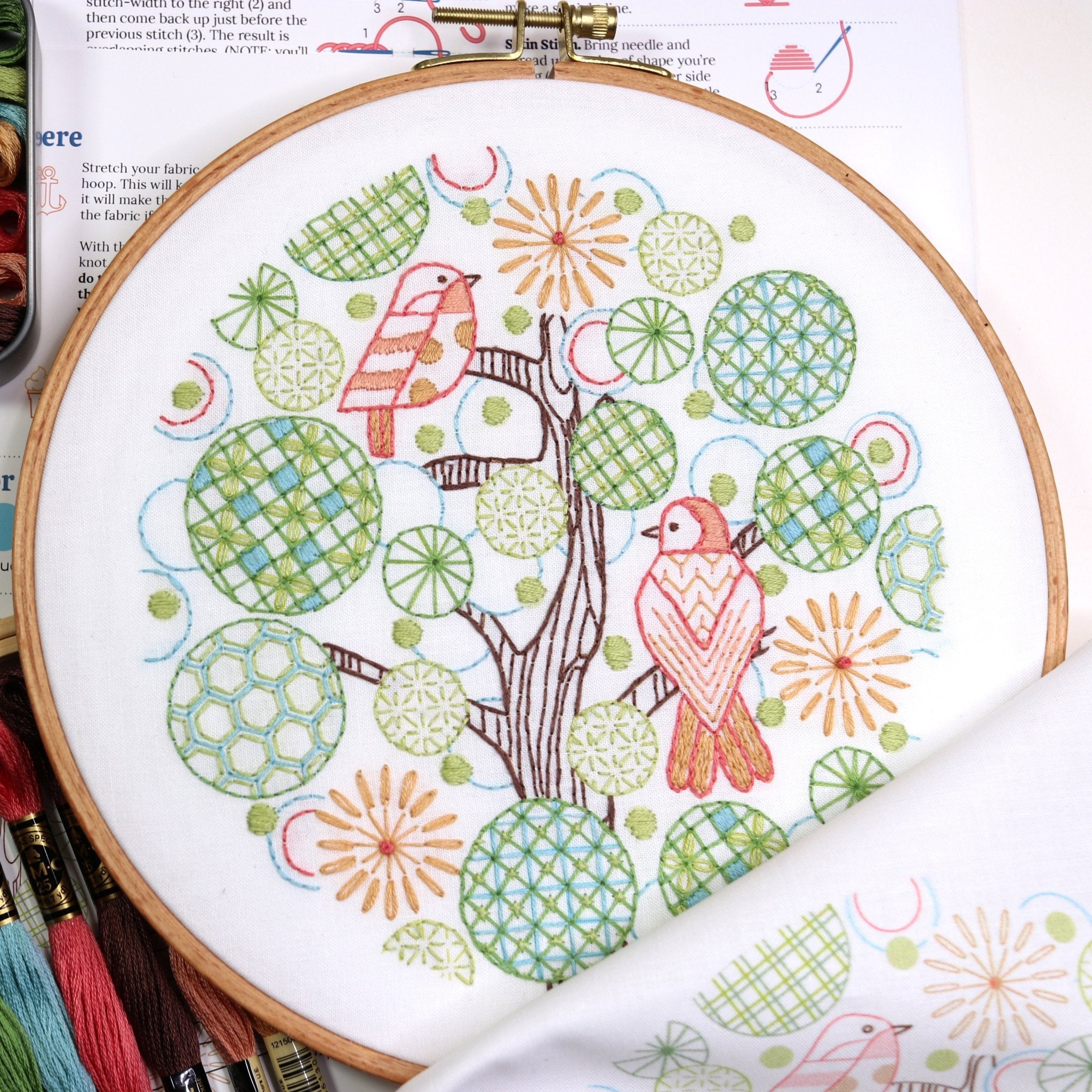 Seeds & Wings Bundle of 3 Fabric Patterns - Stitched Stories