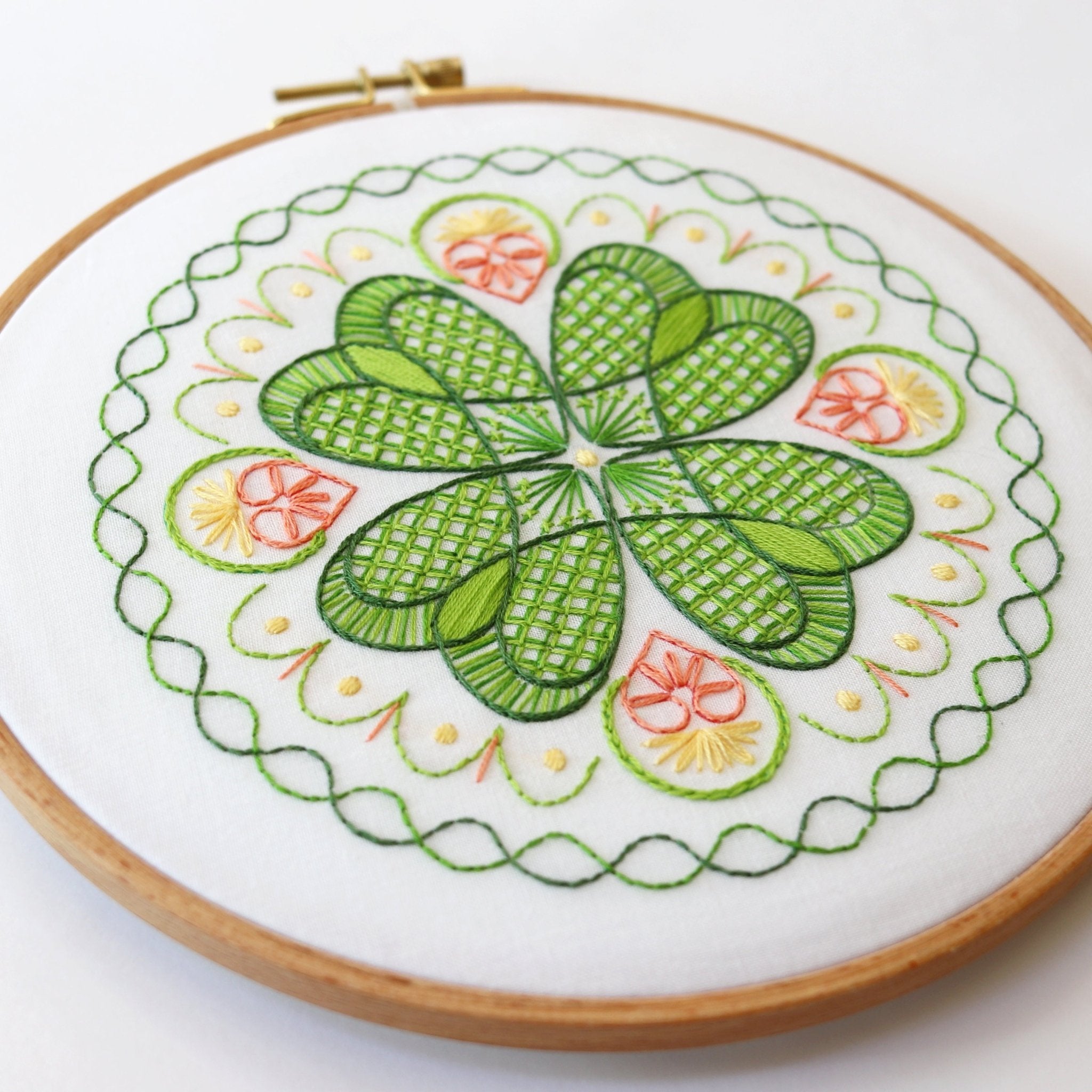 Spring Mandalas Bundle of 3 Fabric Patterns - Stitched Stories