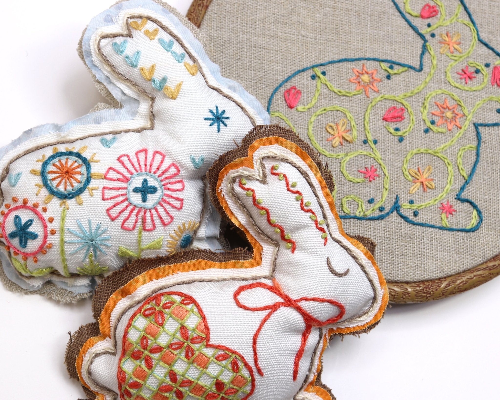 Stick & Stitch Motifs: Bunnies - Stitched Stories