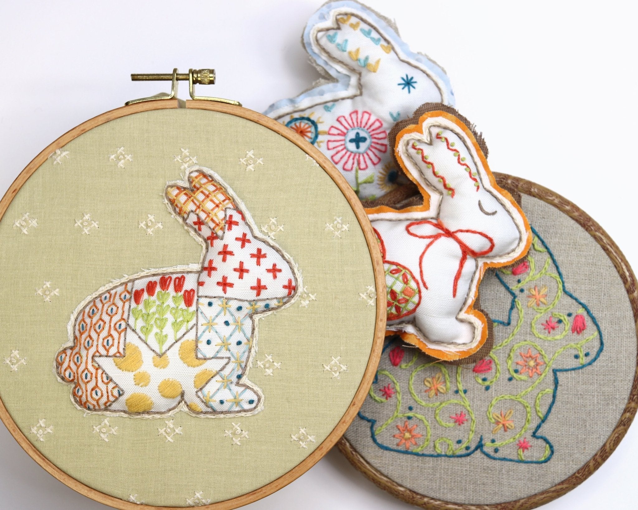 Stick & Stitch Motifs: Bunnies - Stitched Stories