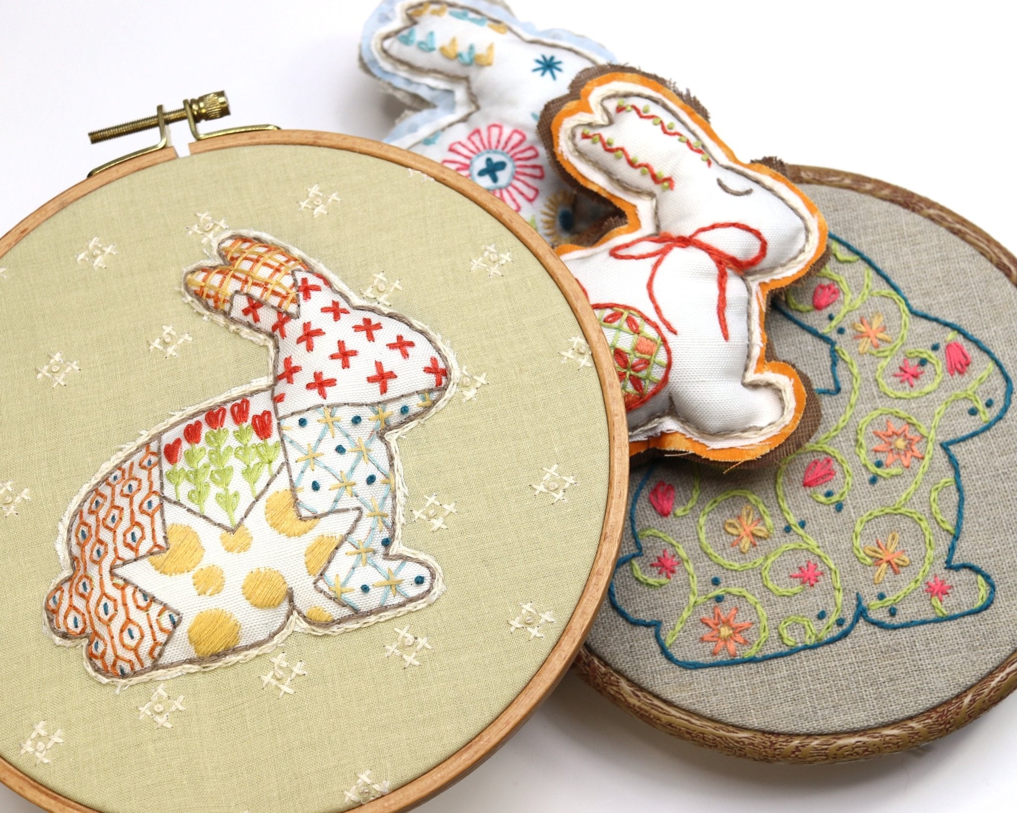 Stick & Stitch Motifs: Bunnies - Stitched Stories