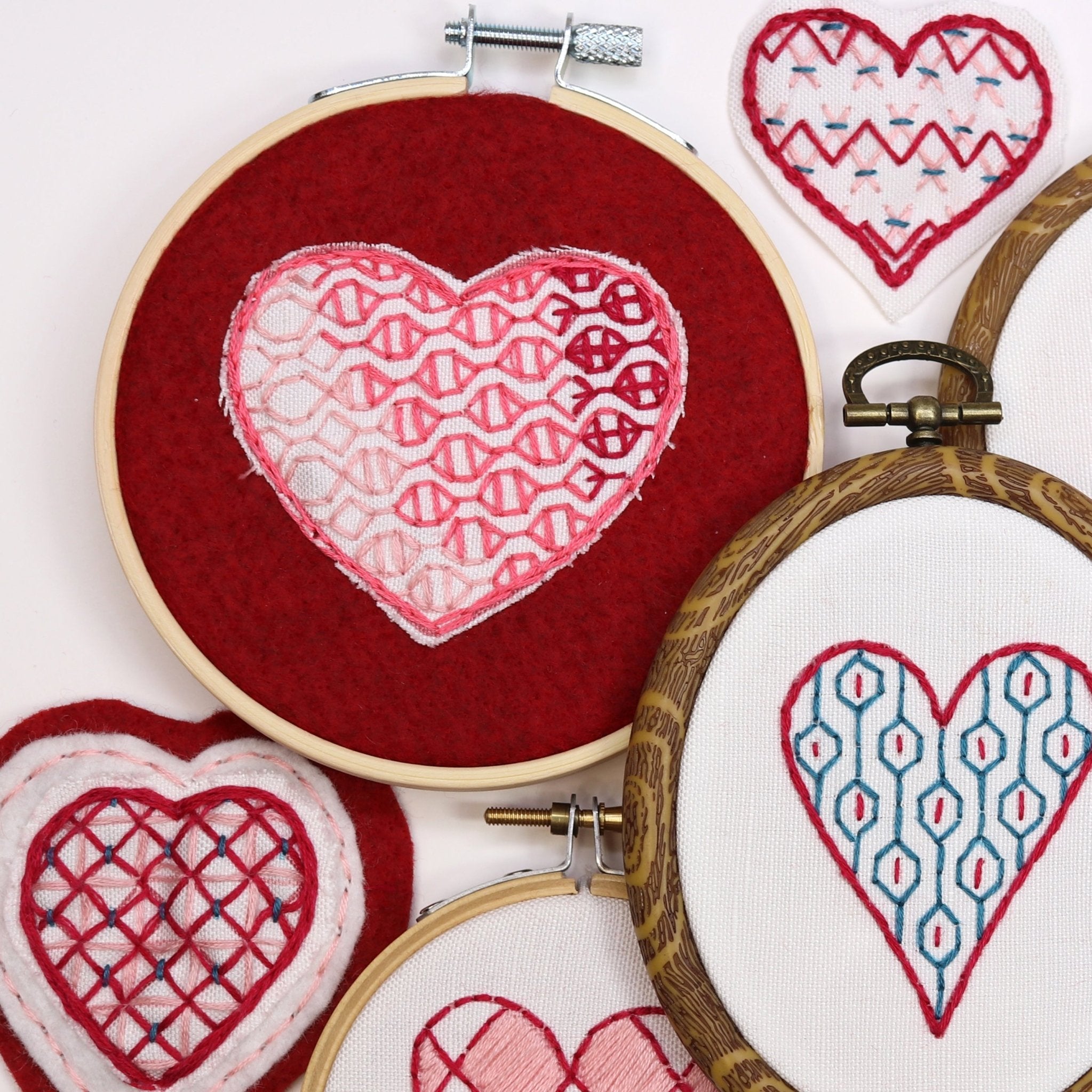 Stick & Stitch Motifs: HeartFilled - Stitched Stories