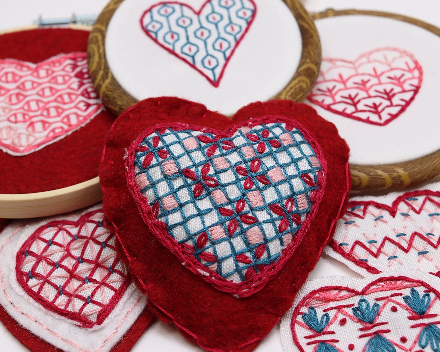 Stick & Stitch Motifs: HeartFilled - Stitched Stories