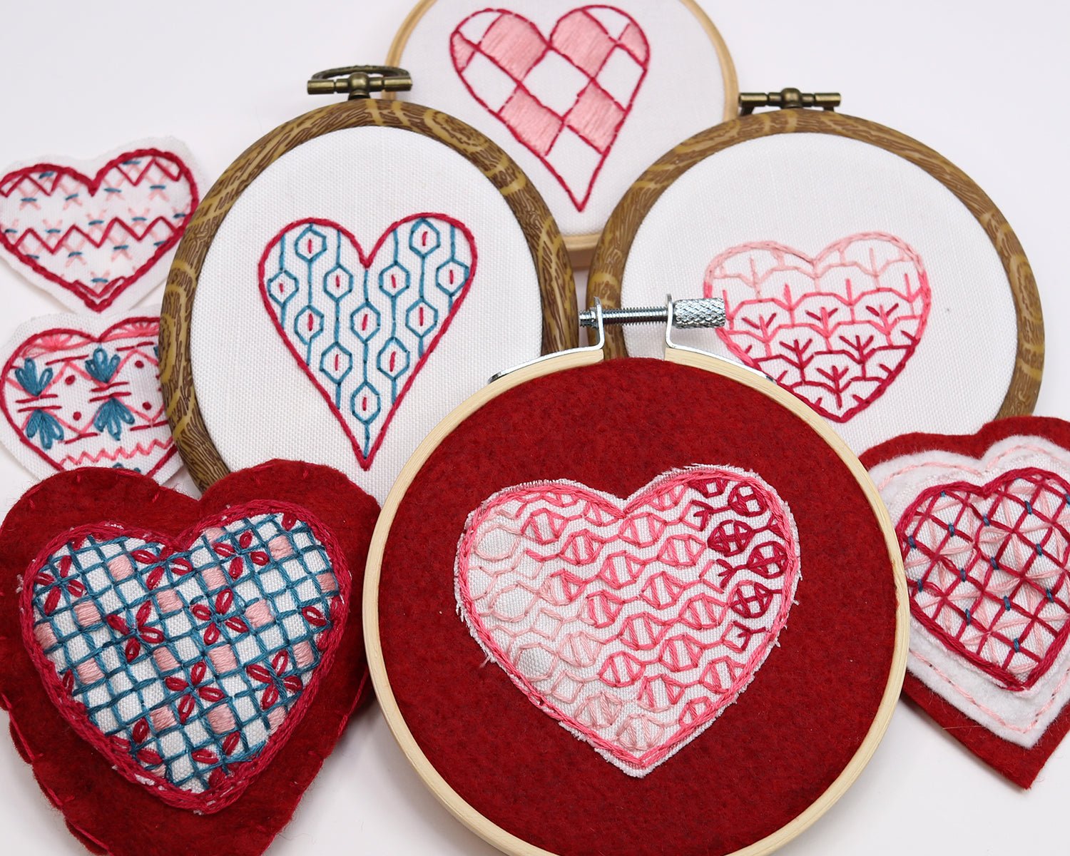 Stick & Stitch Motifs: HeartFilled - Stitched Stories
